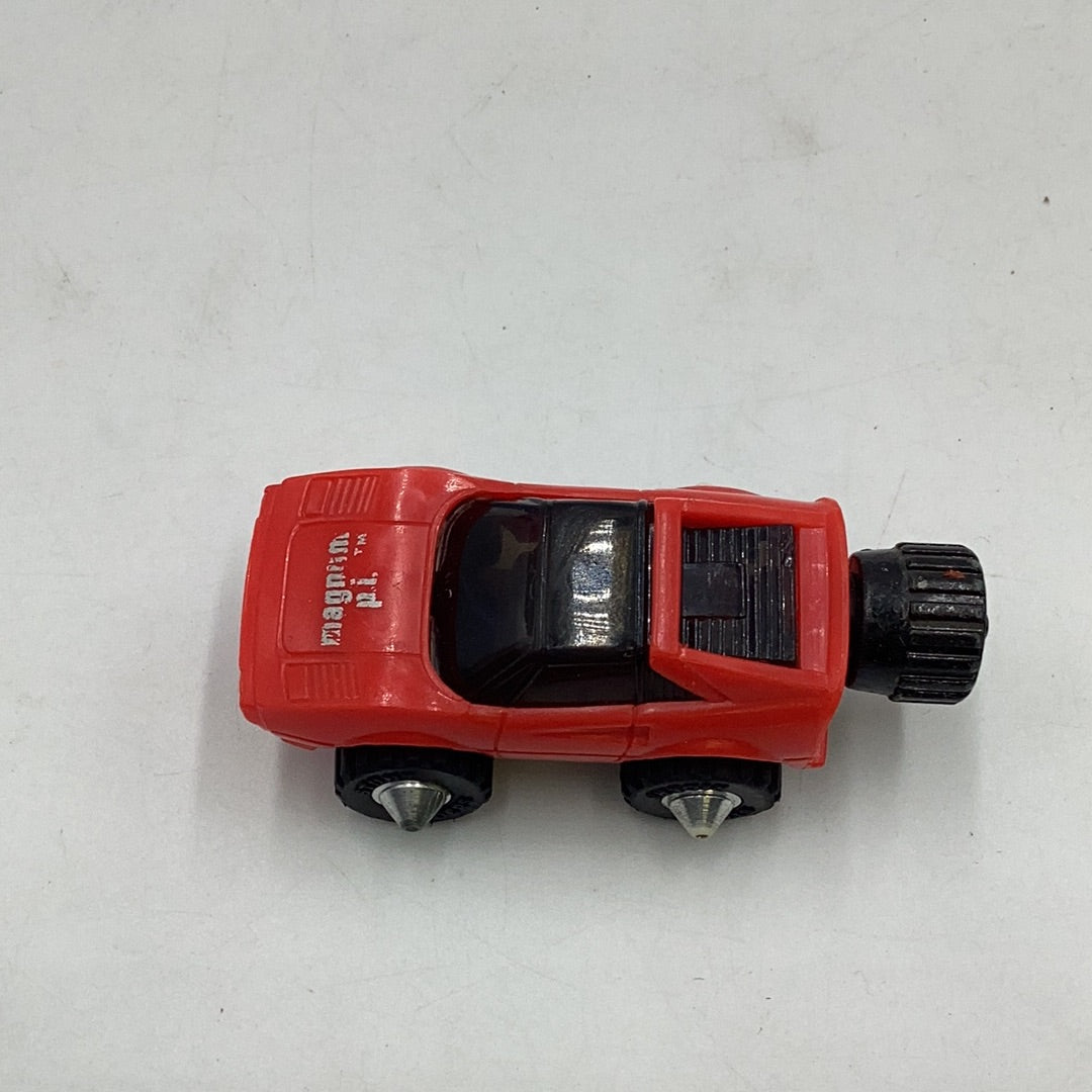 LJN 1982 Magnum PI Stunt Riders Red Ferrari 1980's Toy Vintage Loose Complete RARE!