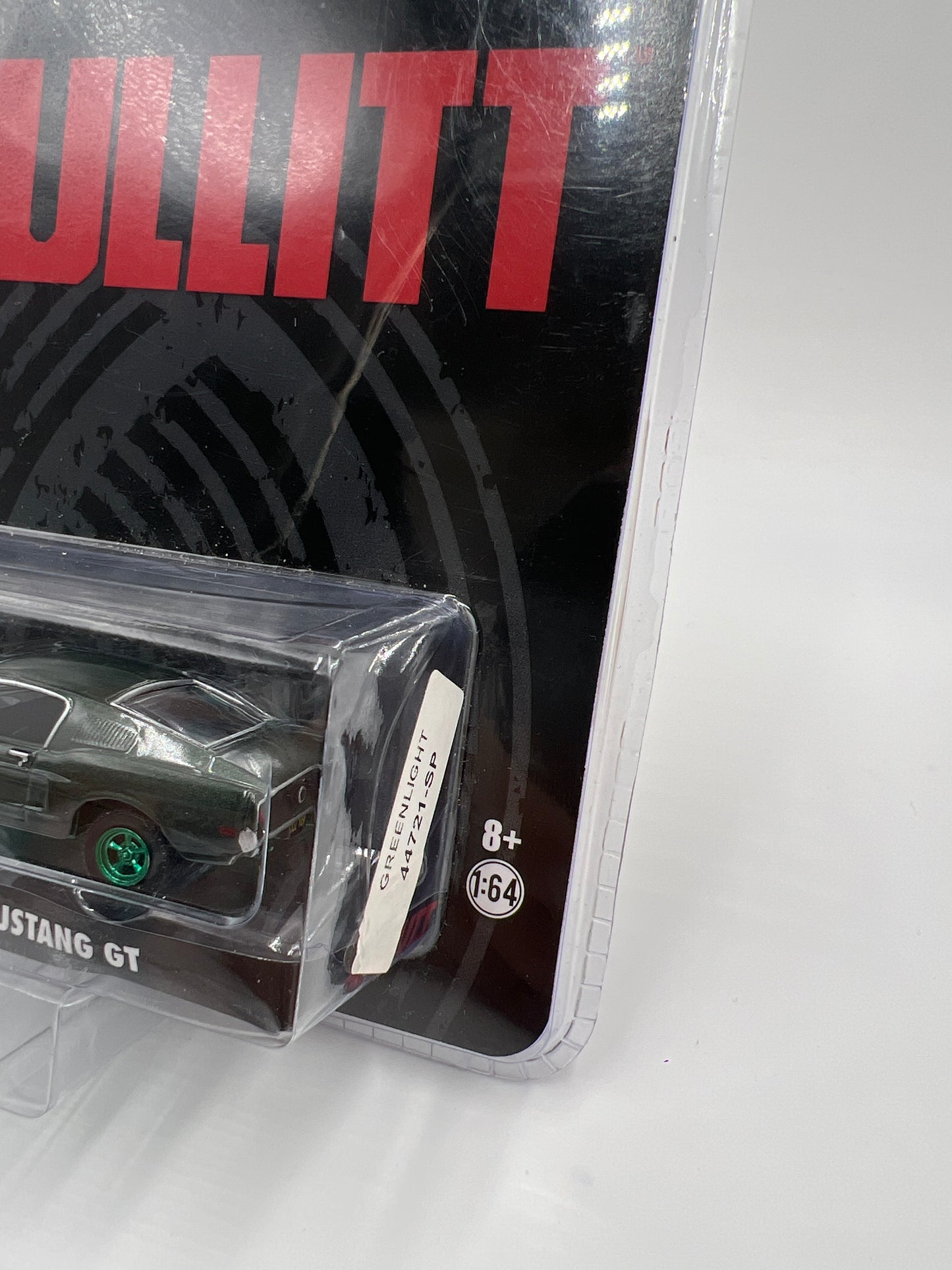 Greenlight Hollywood Bullitt Rare Package CHASE 1968 Ford Mustang GT Green