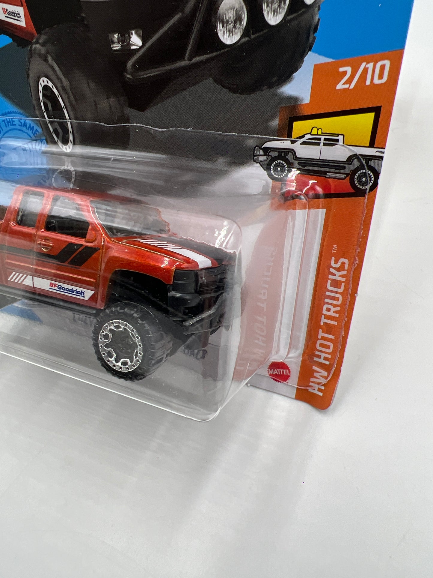 2021 Hot Wheels HW Hot Trucks #185 Chevy Silverado Off Road Orange 7A