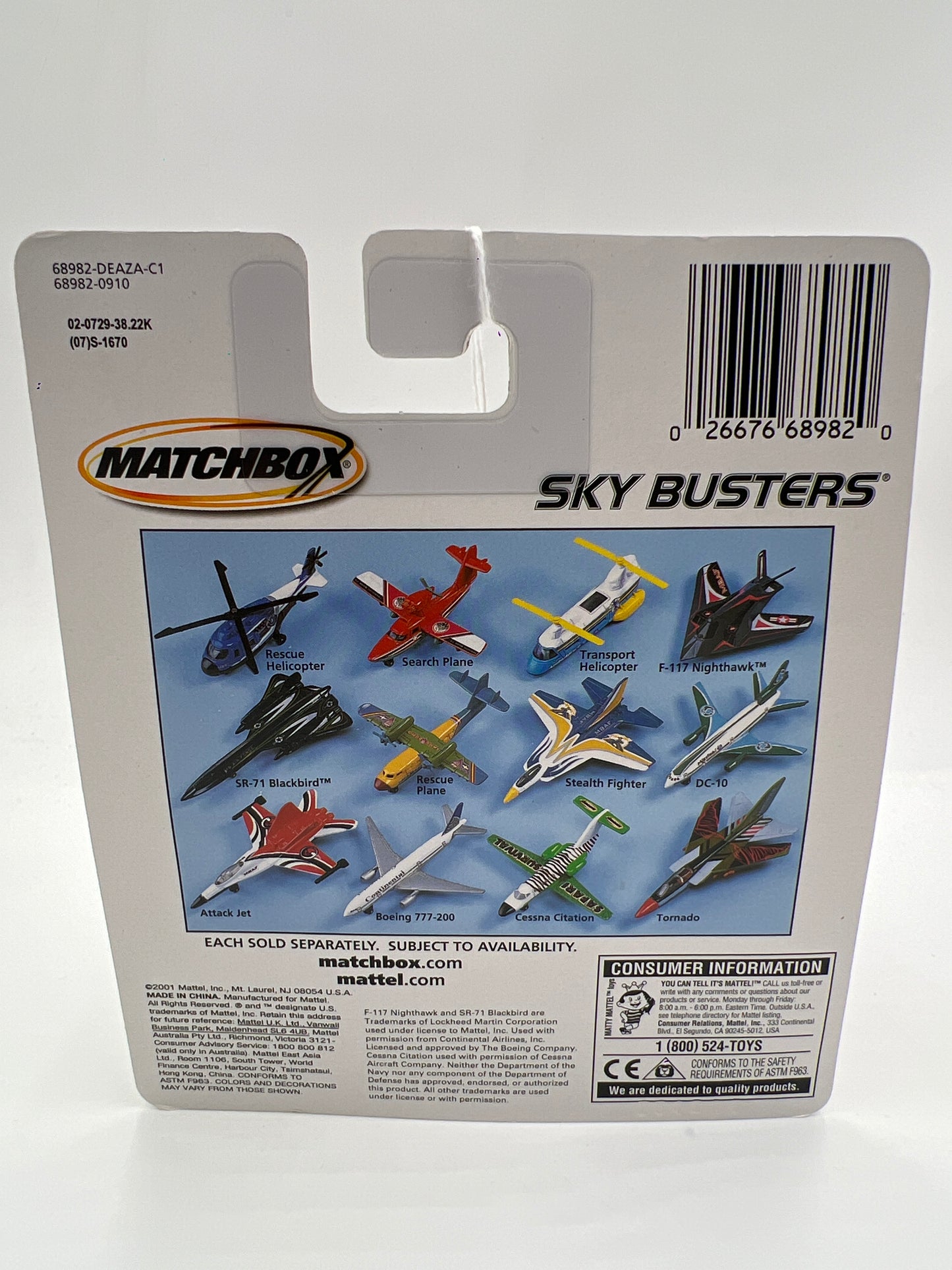 Matchbox Sky Busters Transport Helicopter Ambulance Blue/White PP1