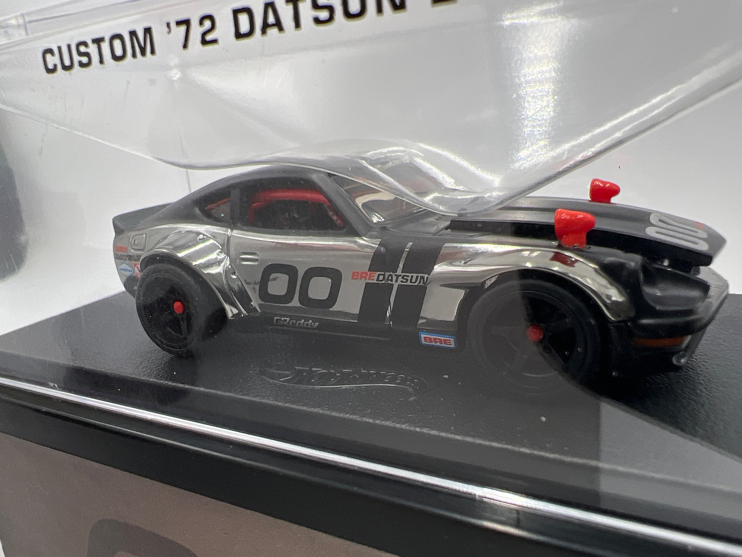 Hot Wheels RLC Custom 72 Datsun 240Z Chrome/Black BRE