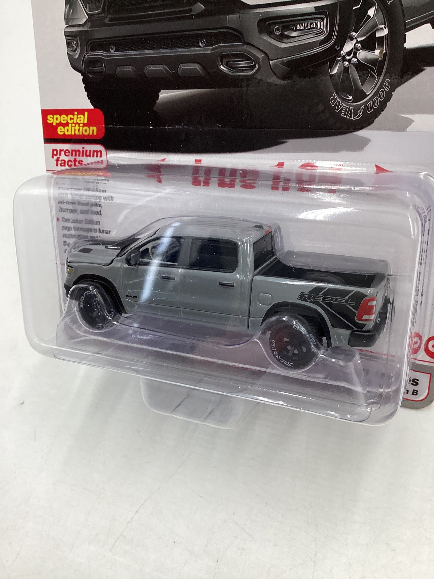 2024 Auto world Muscle Trucks 2023 Ram 1500 Rebel Lunar Edition Gray 182H