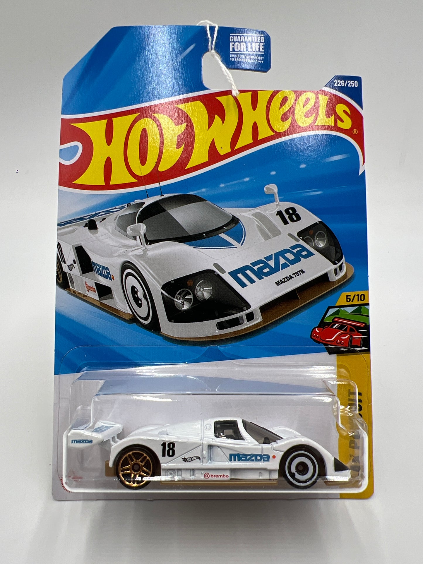 2025 Hot Wheels M Case Peak Pursuit #226 Mazda 787B White