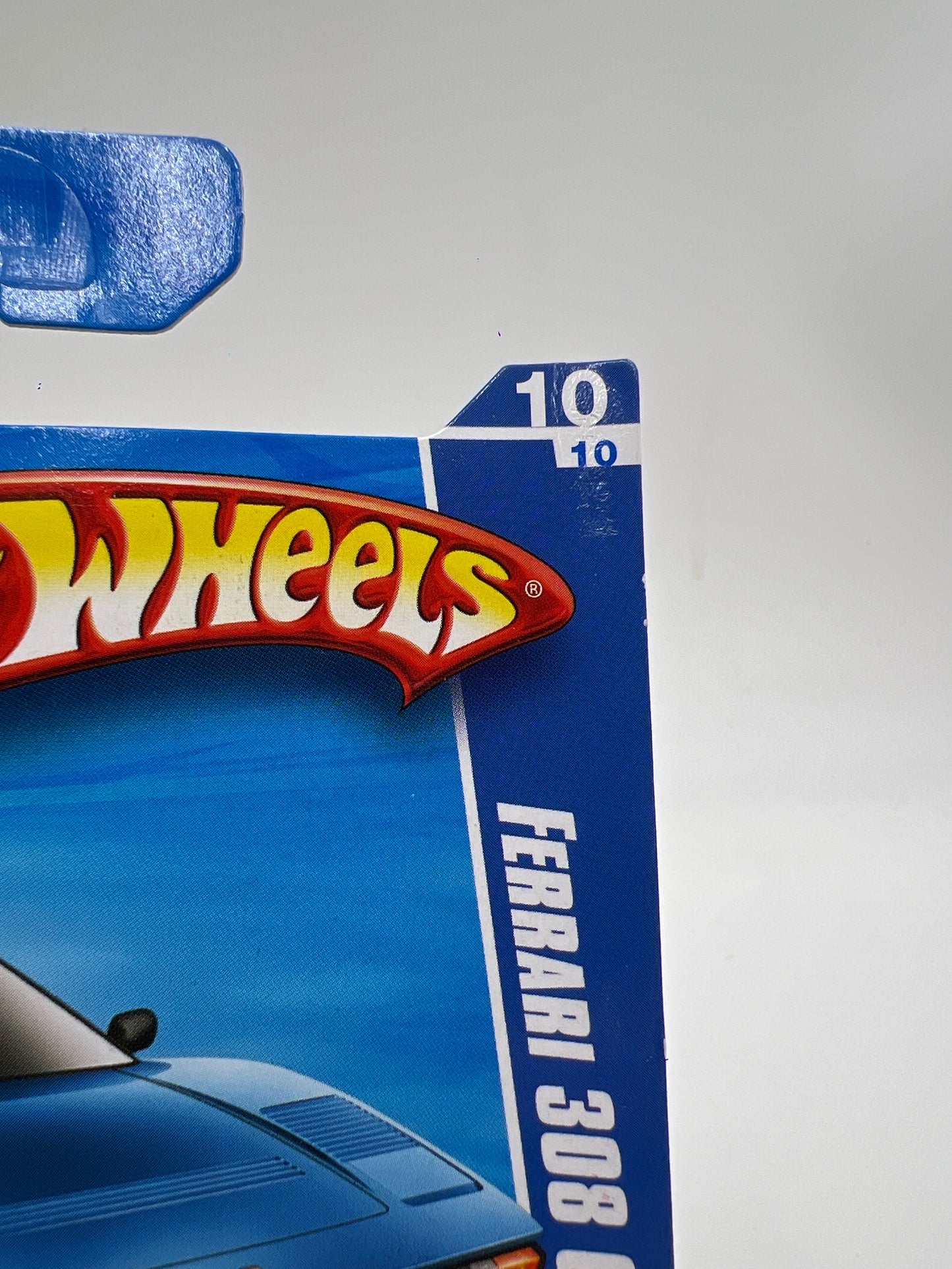 2010 Hot Wheels All Stars #128 Ferrari 308 GTS Blue W/Protector