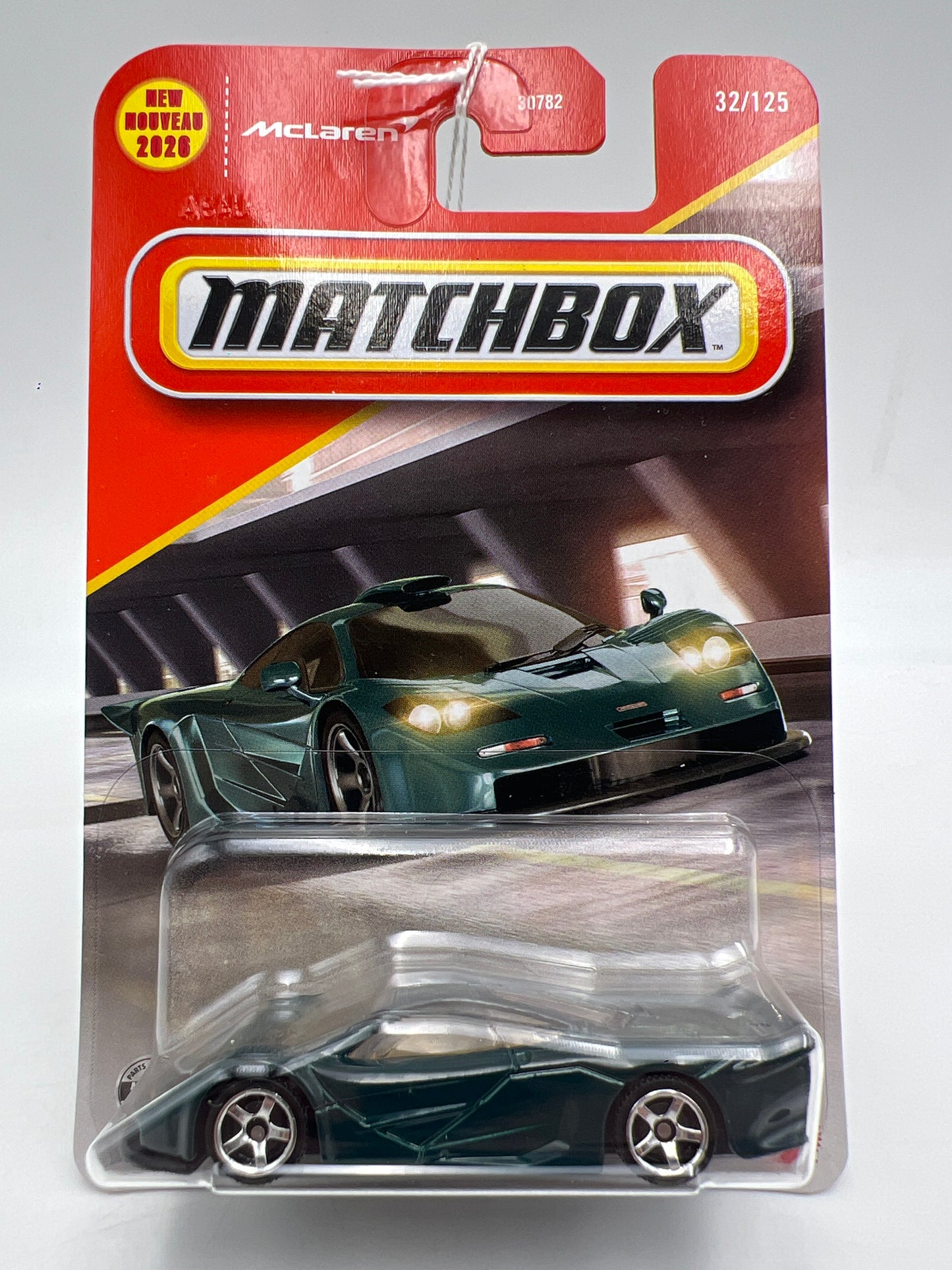 2026 Matchbox #32 1997 McLaren F1 GT Green