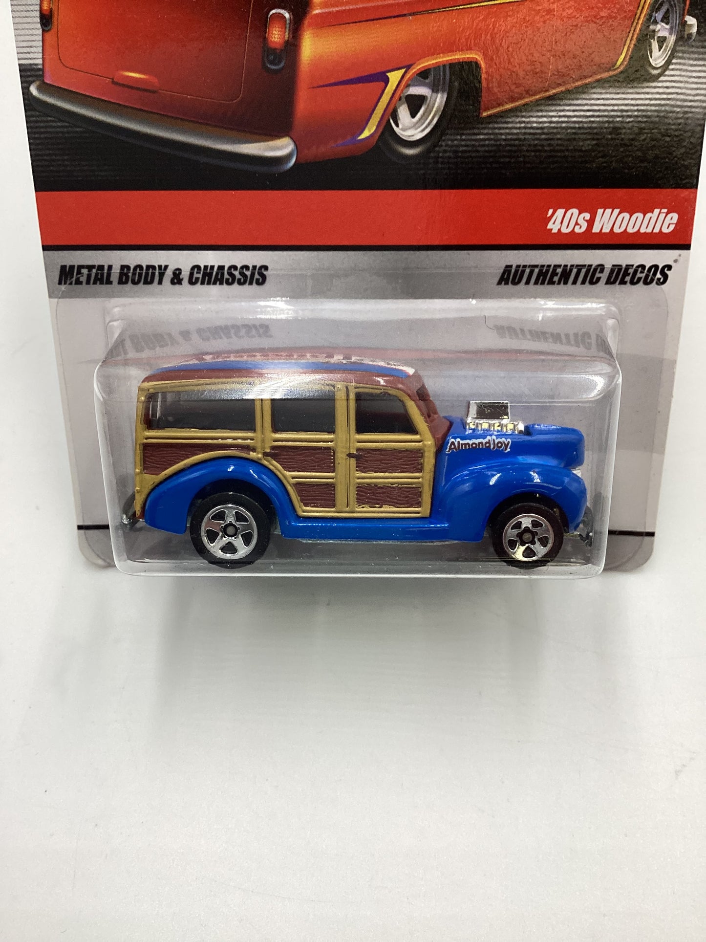 Hot Wheels Delivery Almond Joy 40 Woodie Blue (SR