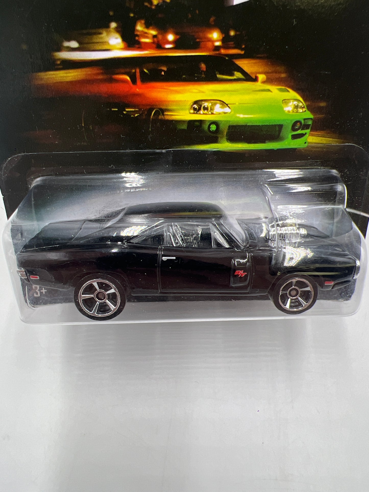 2014 Hot Wheels Fast and Furious #1 70 Dodge Charger R/T Black 70A