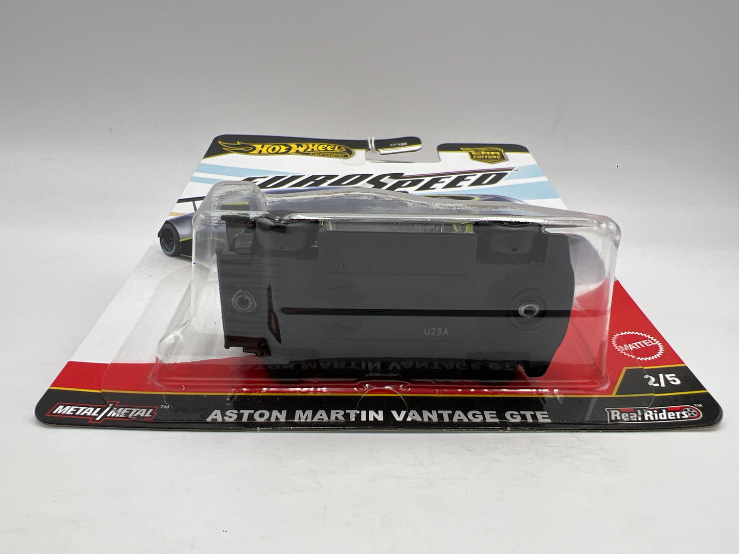 2025 Hot Wheels Car Culture Premium Euro Speed #2 Aston Martin Vantage GTE Black/Dark Gray 257i
