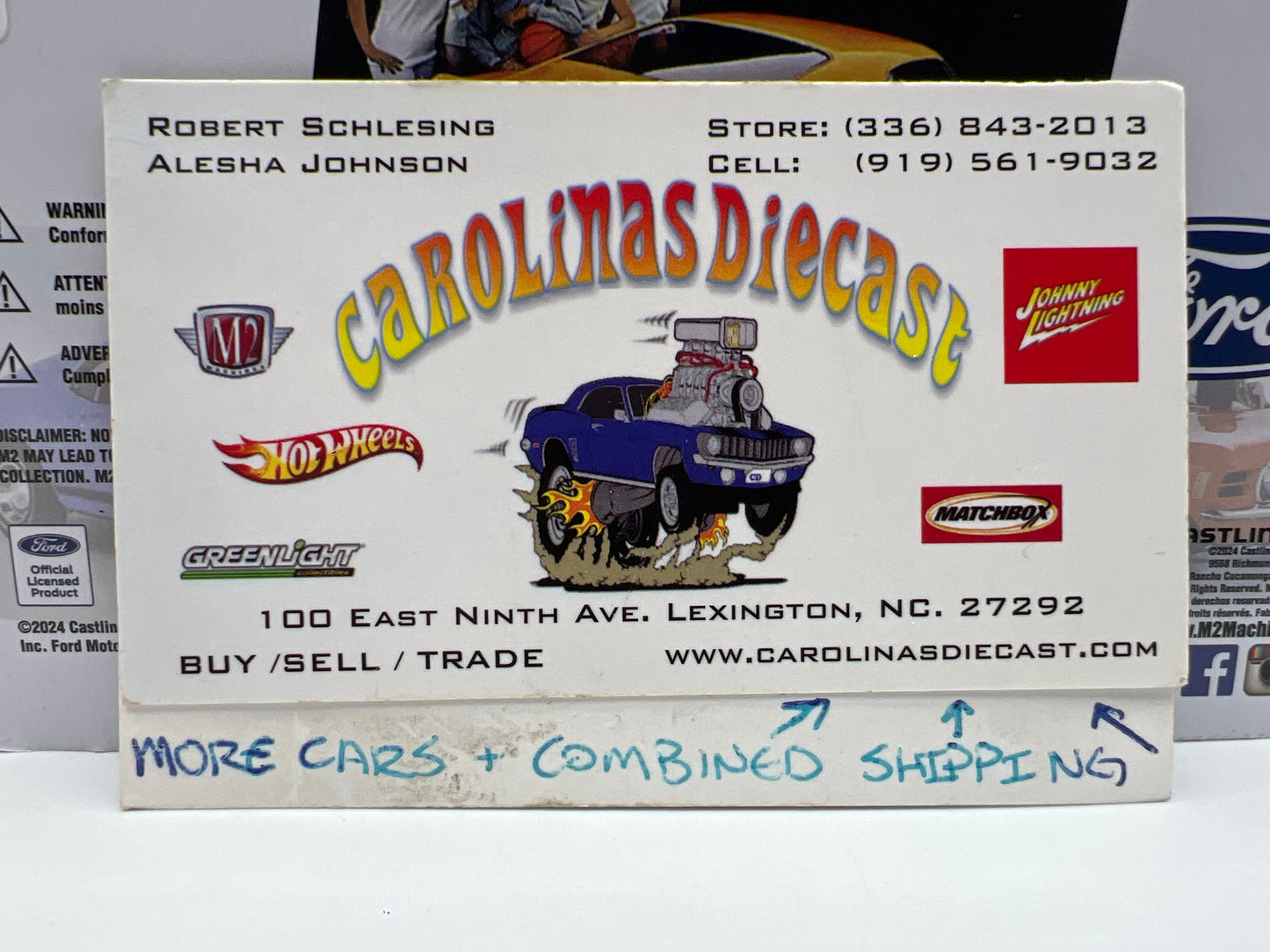 M2 Machines Auto-Drivers 1970 Ford Mustang Grabber Blue R122 189E