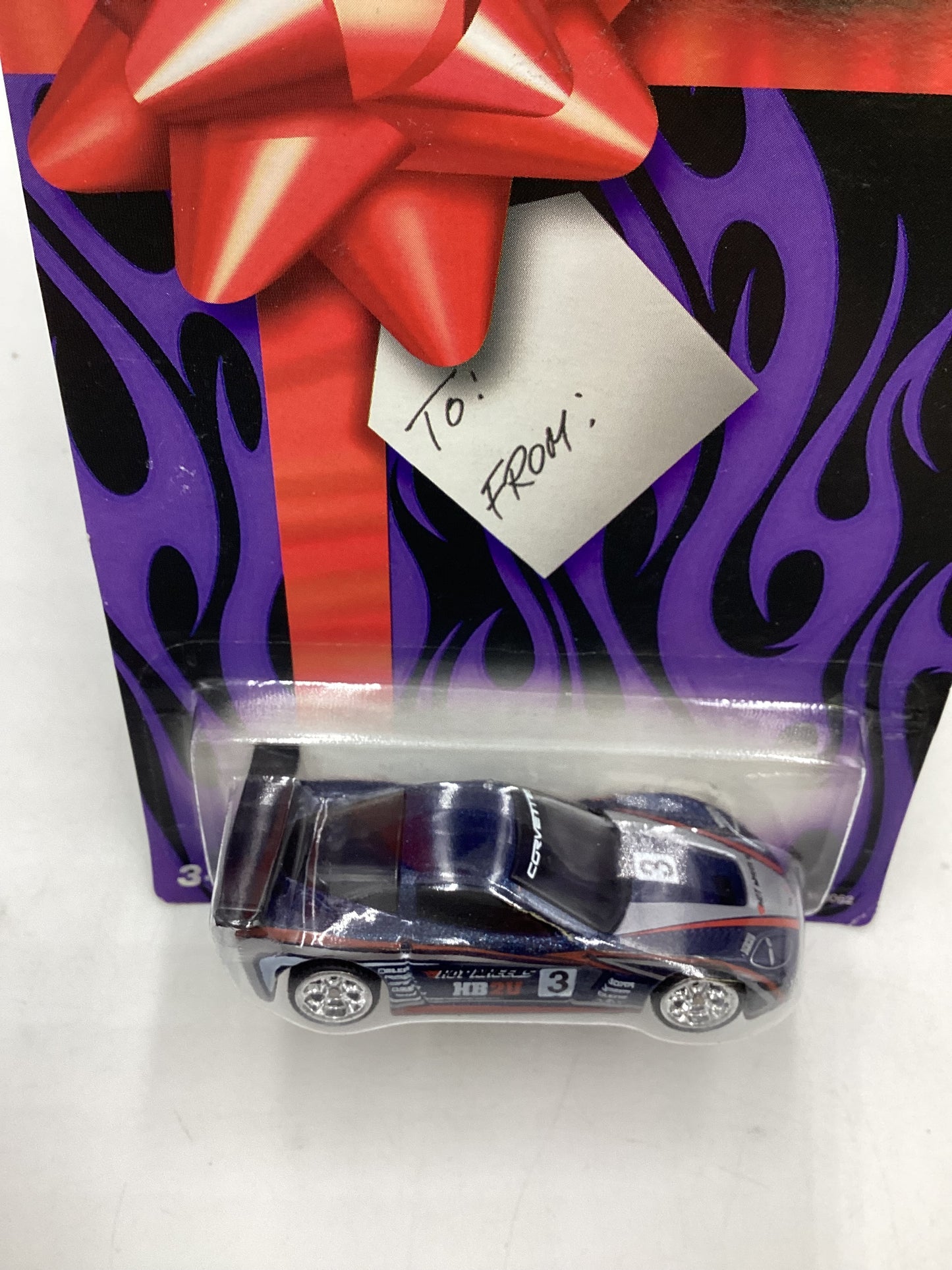 2007 Hot Wheels Gift Card Series Corvette C6R 245M