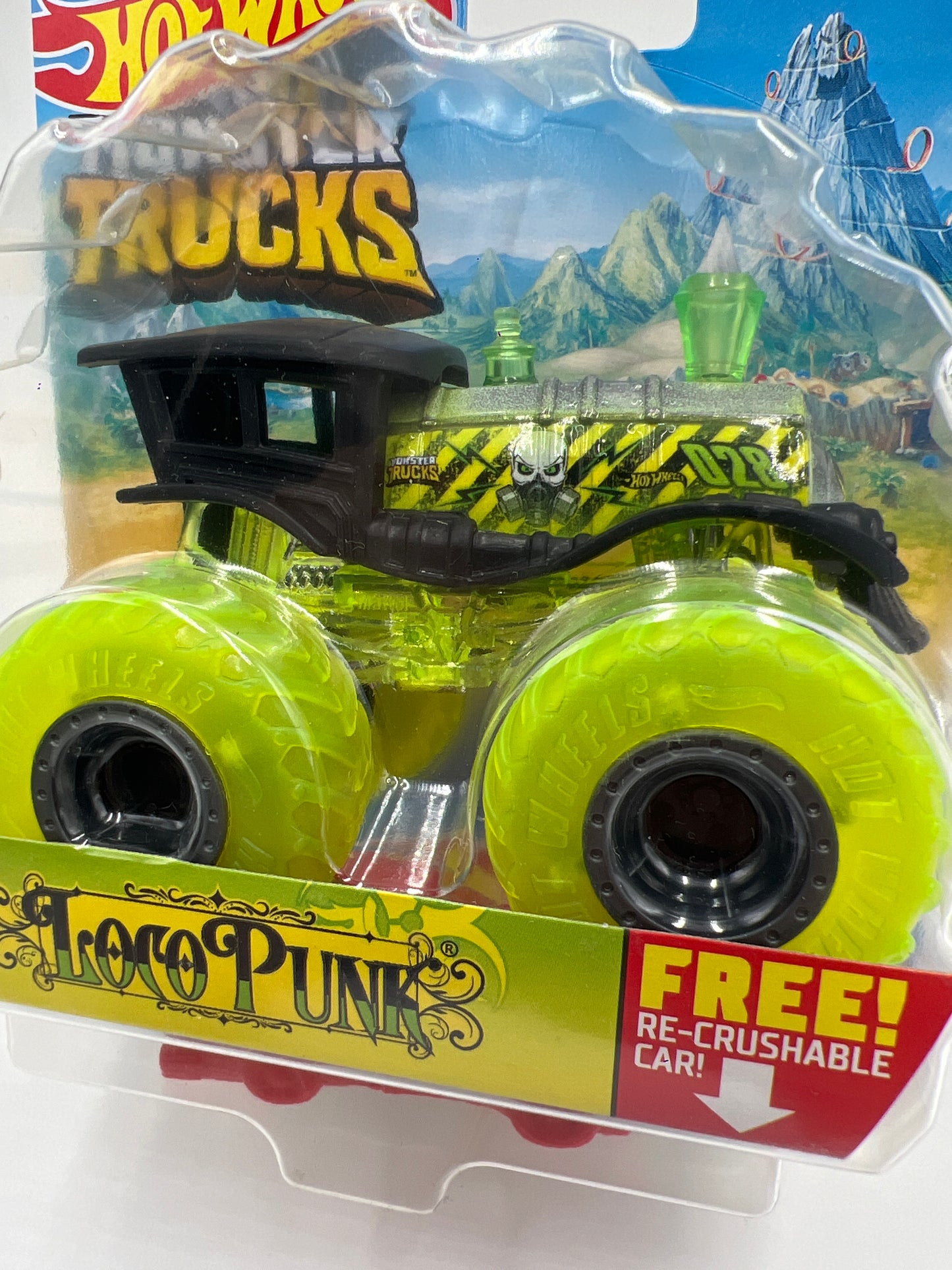 Hot Wheels Monster Trucks Super Fueled #37 Loco Punk 134D