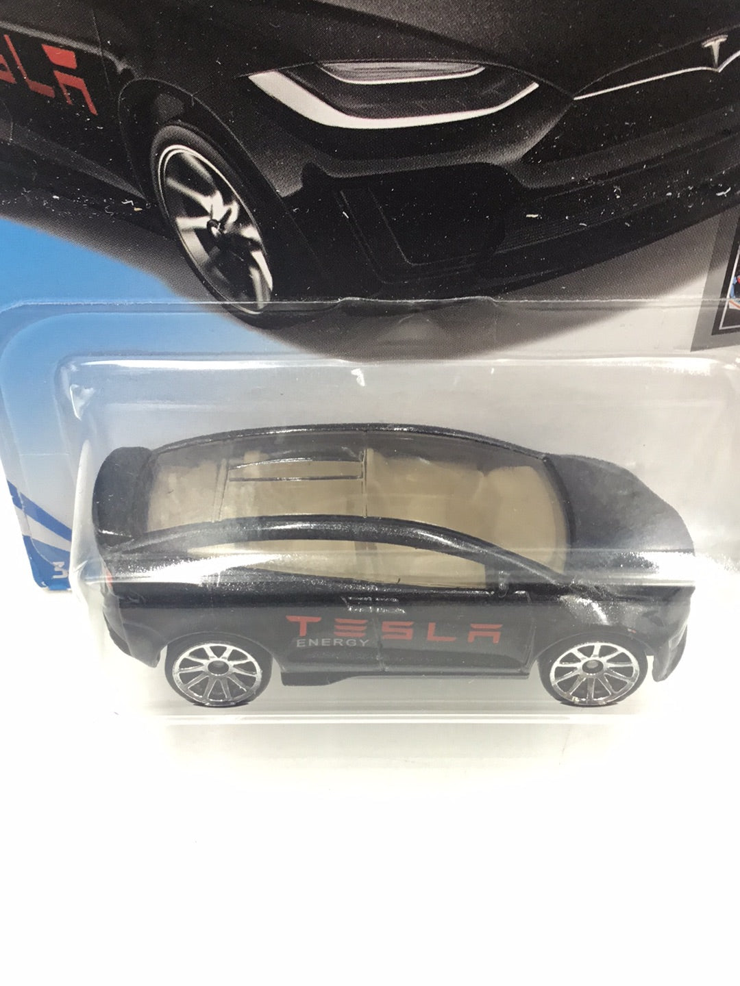 2018 Hot Wheels #328 Tesla Model X black DD2