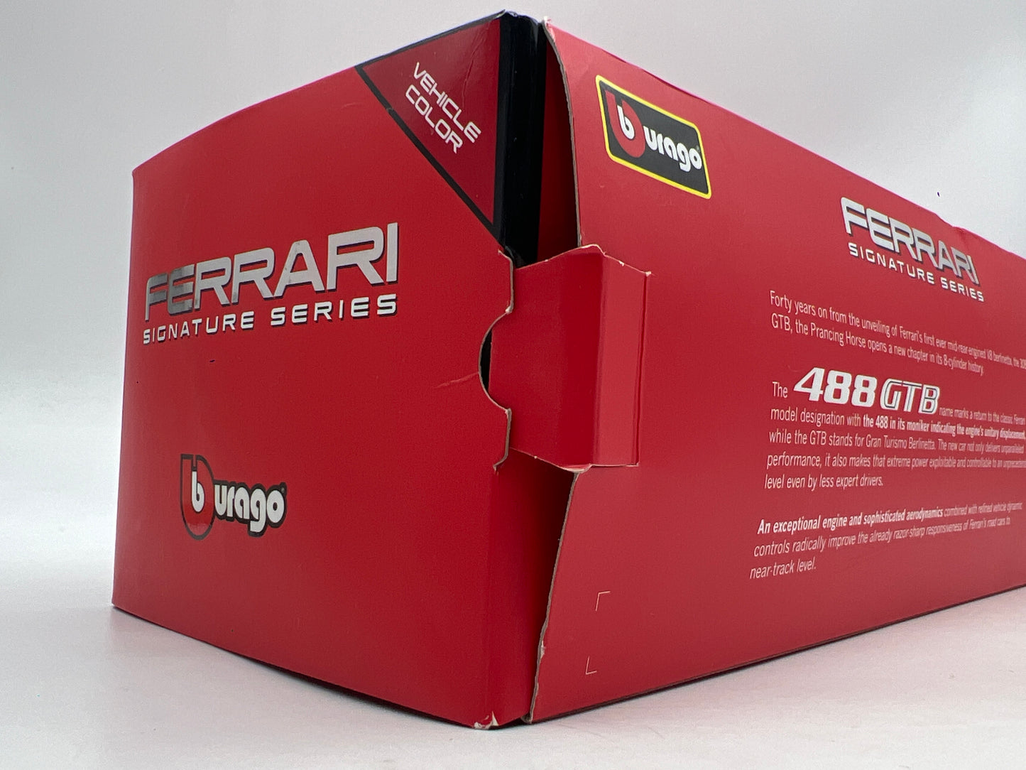 Bburago 1/18 Scale Signature Series Ferrari 488 GTB Red