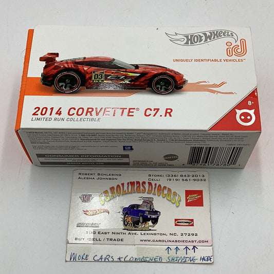 Hot Wheels ID 2014 Corvette C7.R series one
