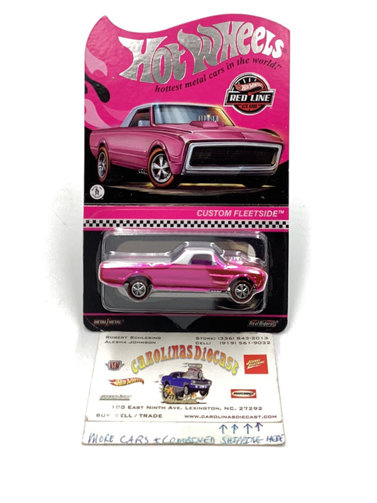 hot wheels redline club RLC custom Fleetside with protector