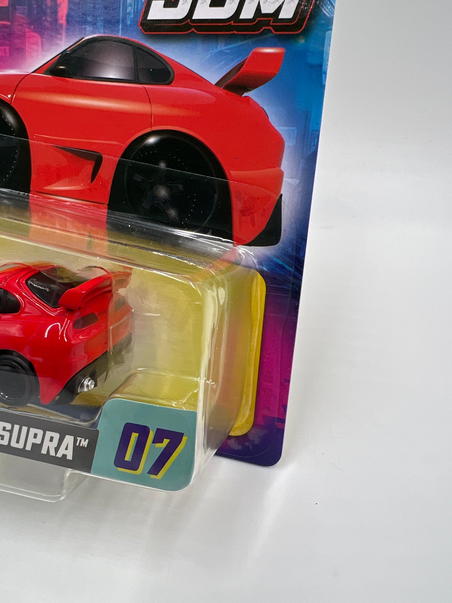 2025 MGA Car Tuned JDM Series 3 #7 93 Toyota A90 Supra Red