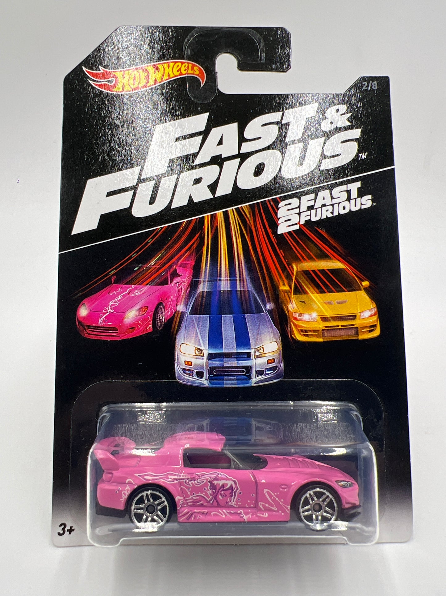 Hot Wheels Fast and Furious #2 Honda S2000 Pink Suki W/Protector