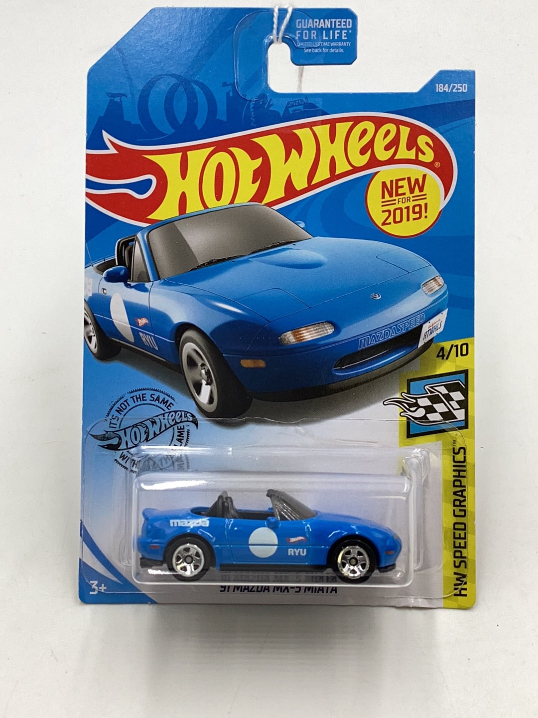 2019 Hot wheels #184 91 Mazda MX-5 Miata 84E