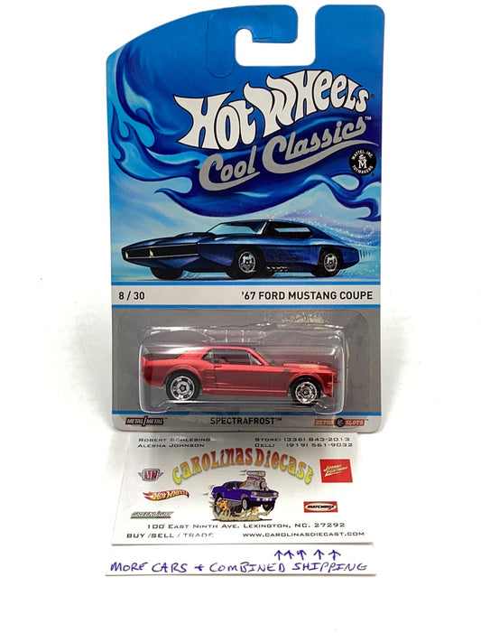 Hot wheels cool classics 67 Ford Mustang Coupe 8/30