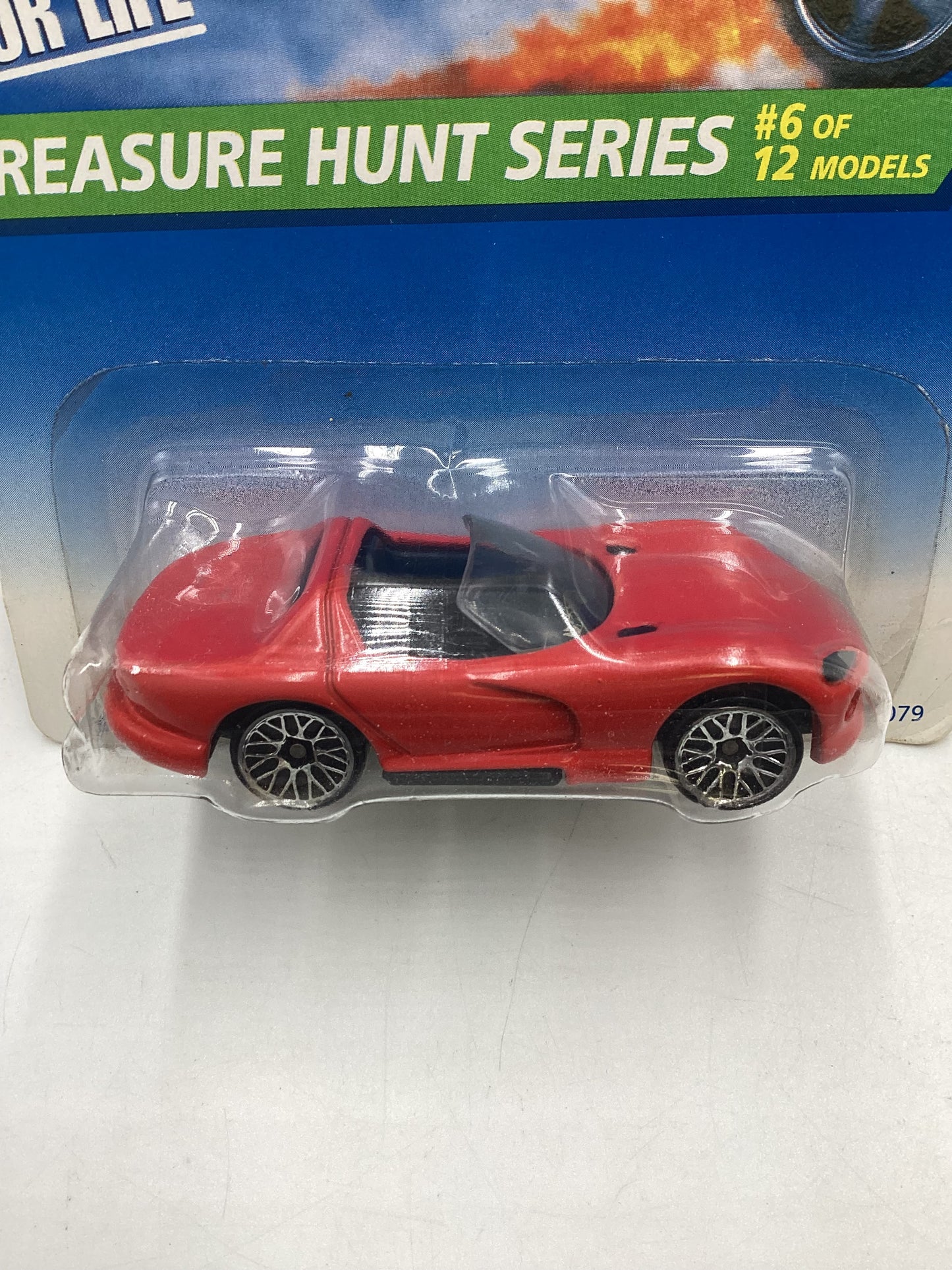 1996 Hot Wheels Treasure Hunt 6/12 Dodge Viper RT/10 Red #433 273E