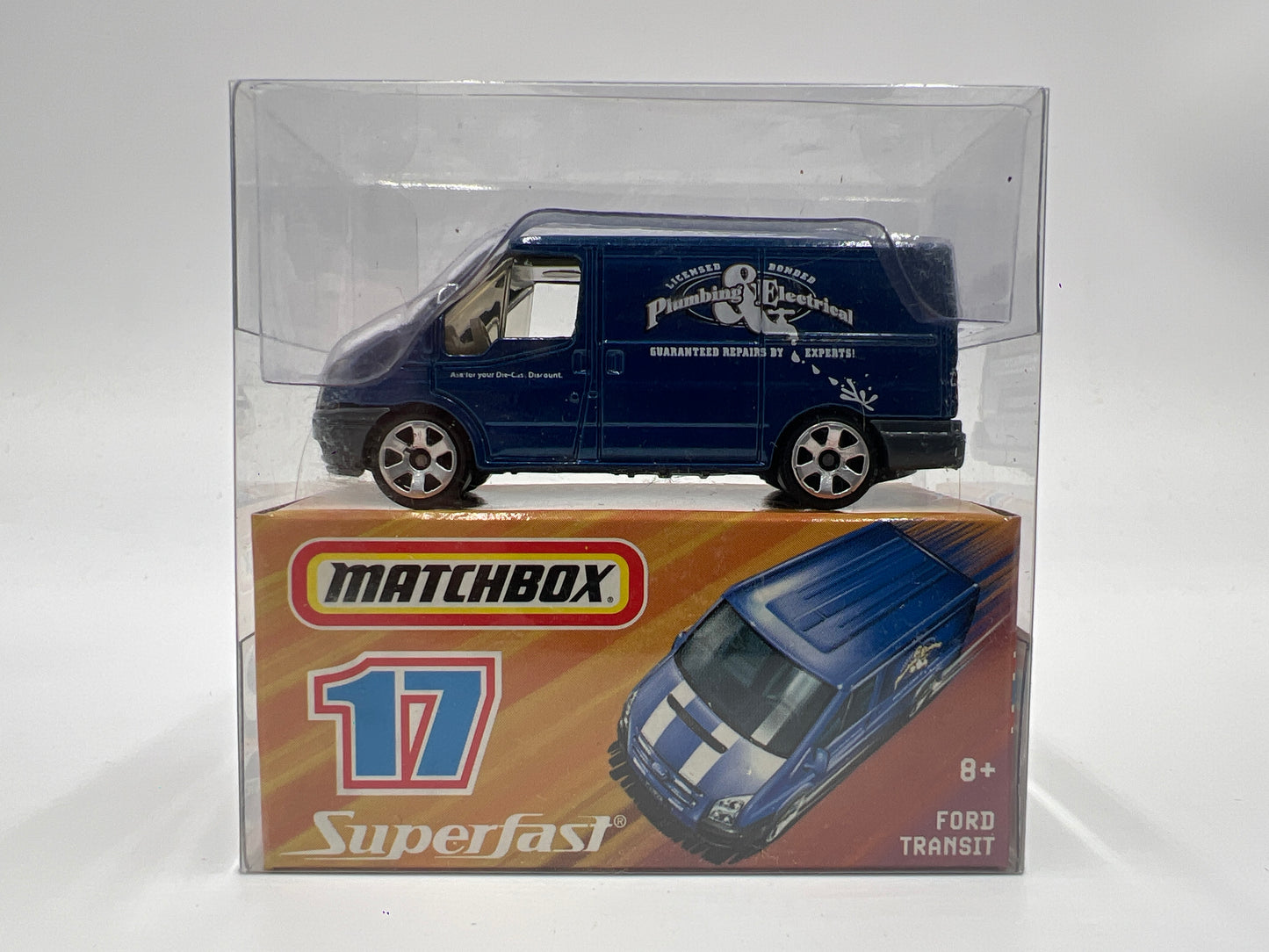 Matchbox Superfast #17 Ford Transit Blue