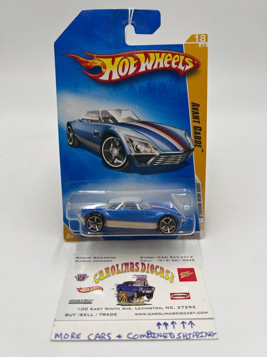 2009 Hot Wheels New Models #18 Avant Garde Blue AA7