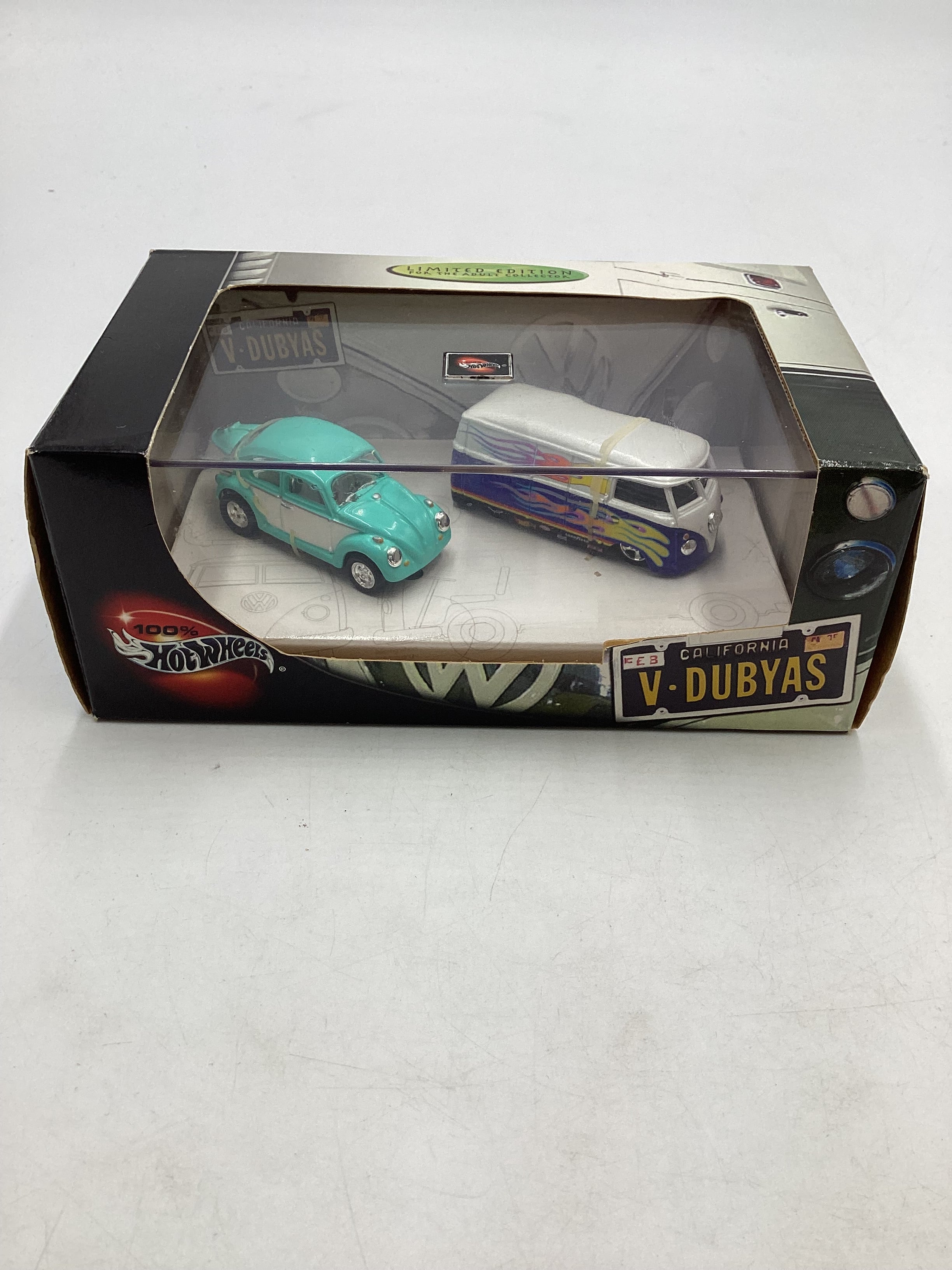 Hot Wheels 100% Black Box V Dubyas Vehicle Set 2 Pack VW
