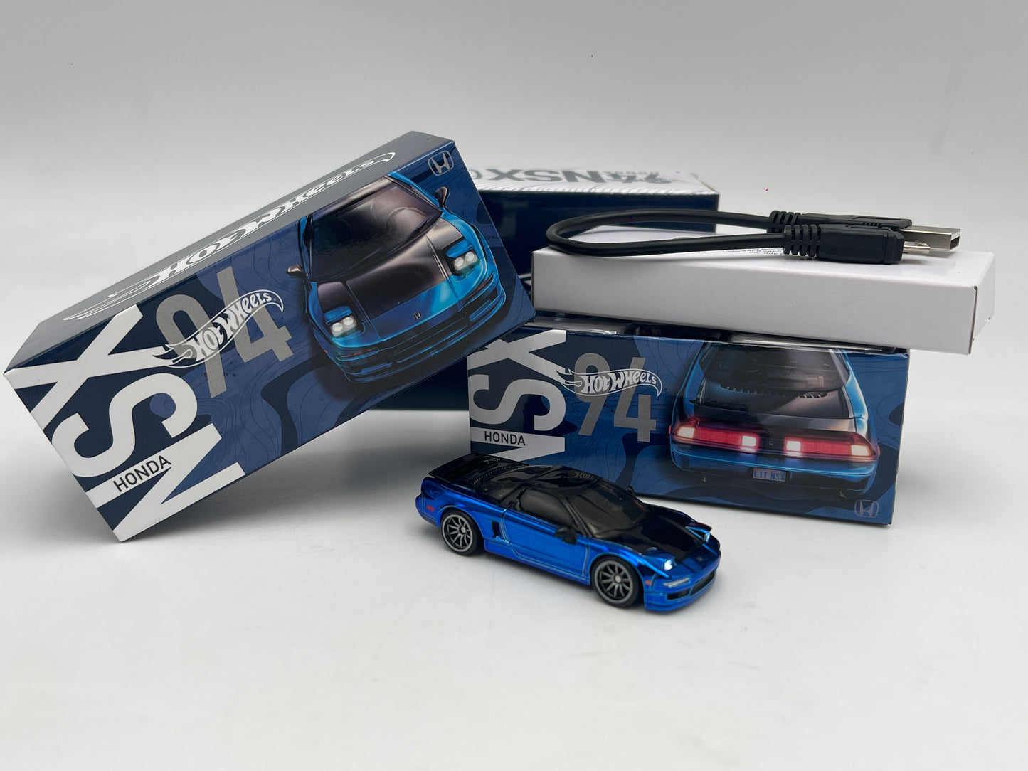 2026 Hot Wheels RLC 94 Honda NSX Blue/Black W/Working Lights