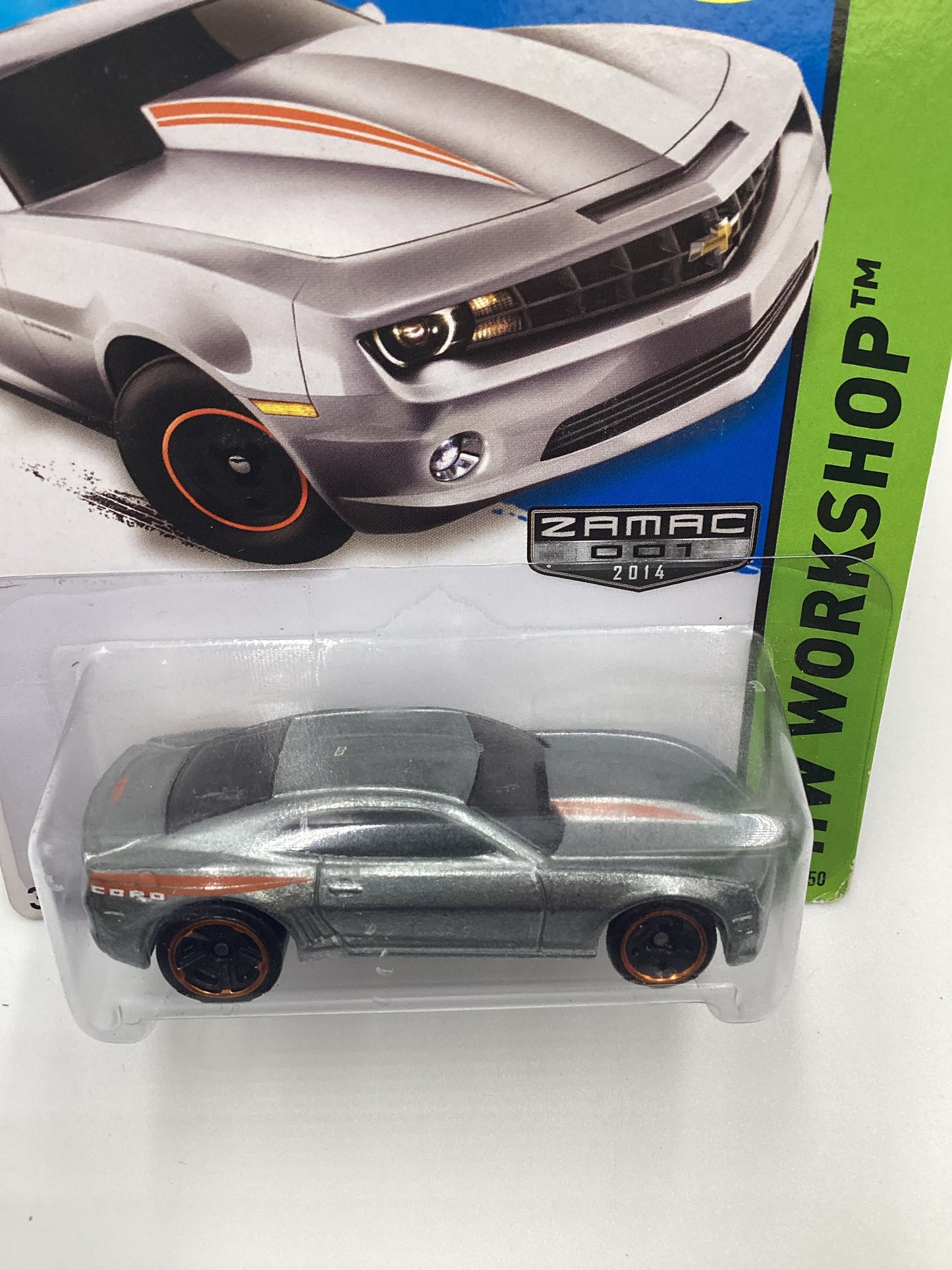 2014 Hot Wheels Zamac 001 #229 14 Copo Camaro