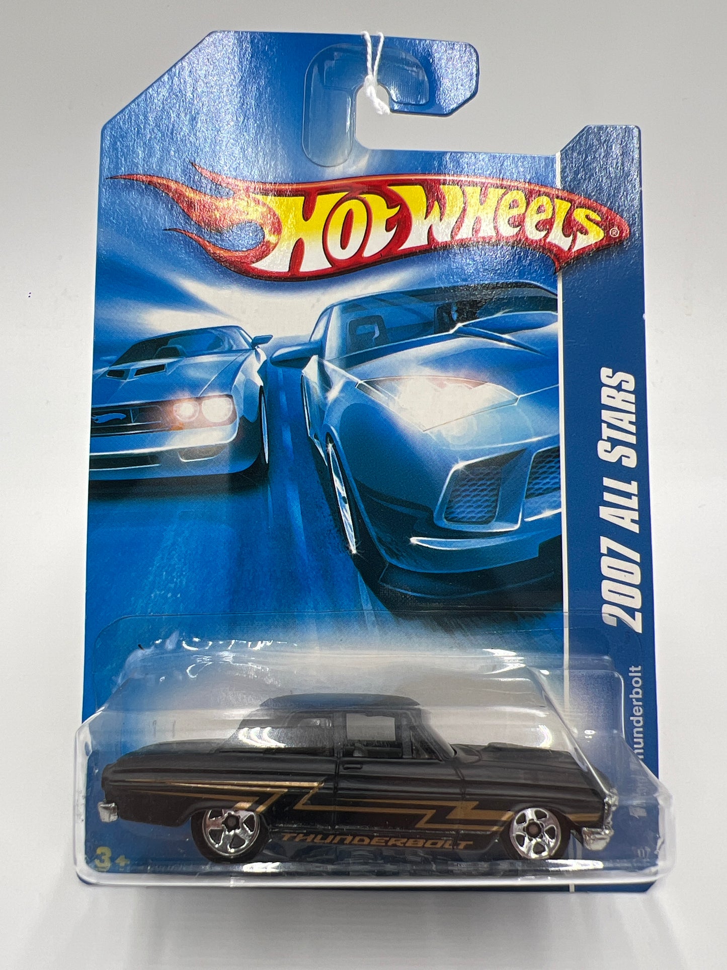 2007 Hot Wheels All Stars #143 Ford Thunderbolt Black 5SP Wheels 27B