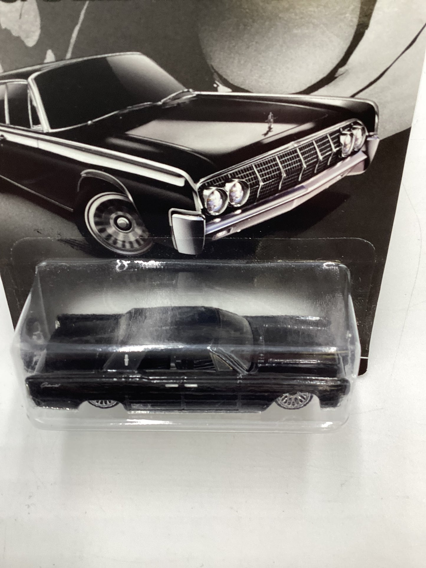 Hot Wheels Exclusive 007 Goldfinger #3 64 Lincoln  Continental Black Veins on Back