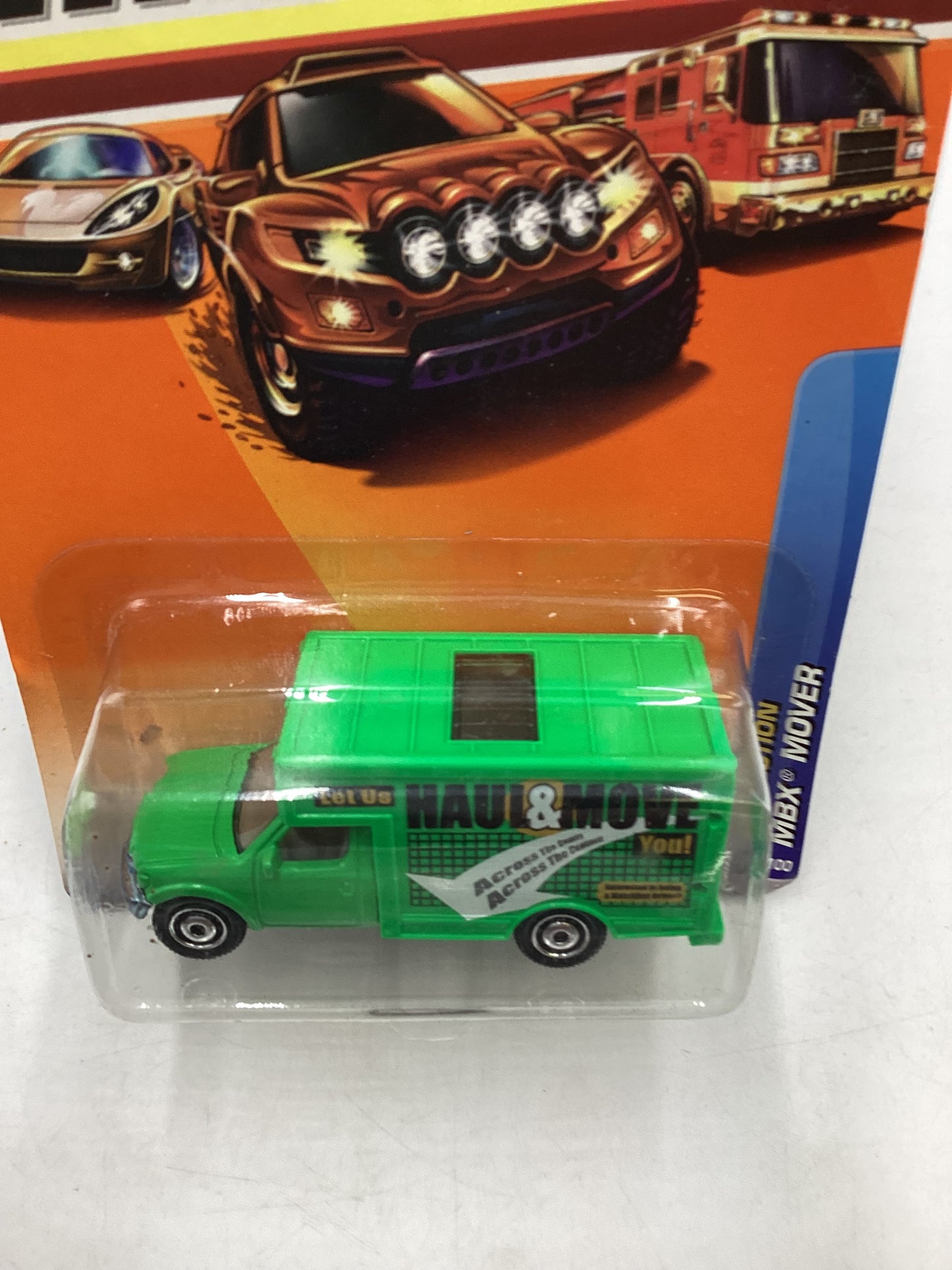 Matchbox #61 City Action MBX Mover Green 207E