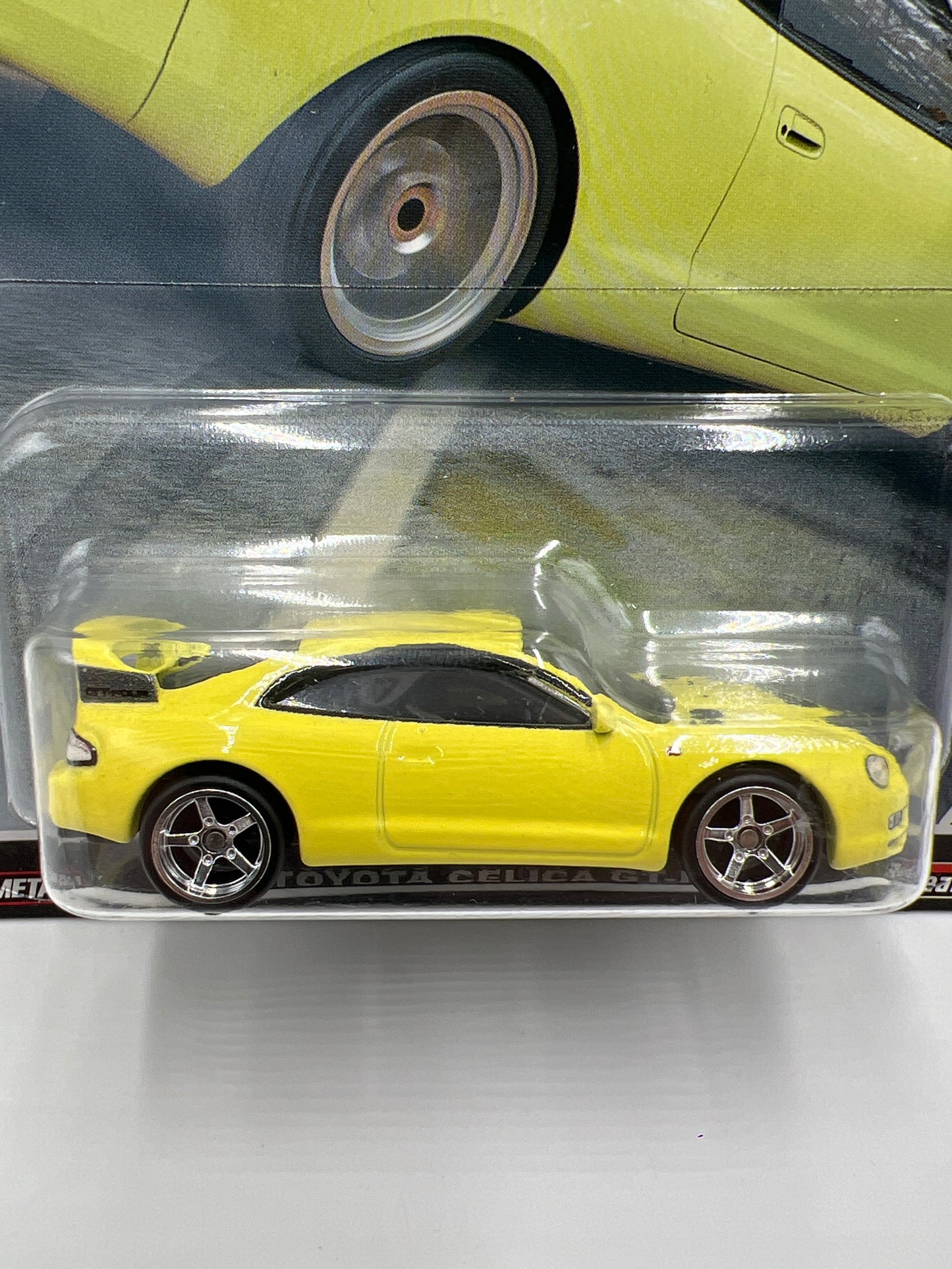 Hot Wheels Premium Mountain Drifters #5 95 Toyota Celica GT-Four Yellow 246F