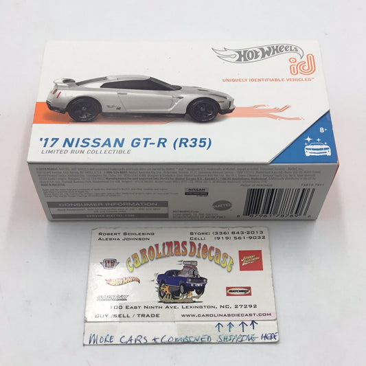 Hot Wheels ID 17 Nissan GT-R R35