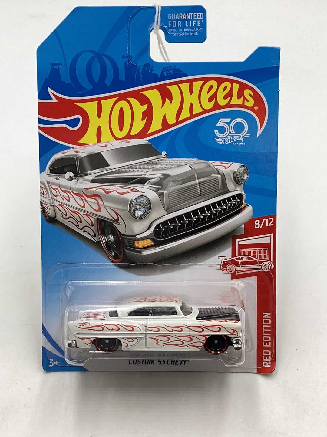 2018 Hot wheels Red edition Custom 53 Chevy 152B