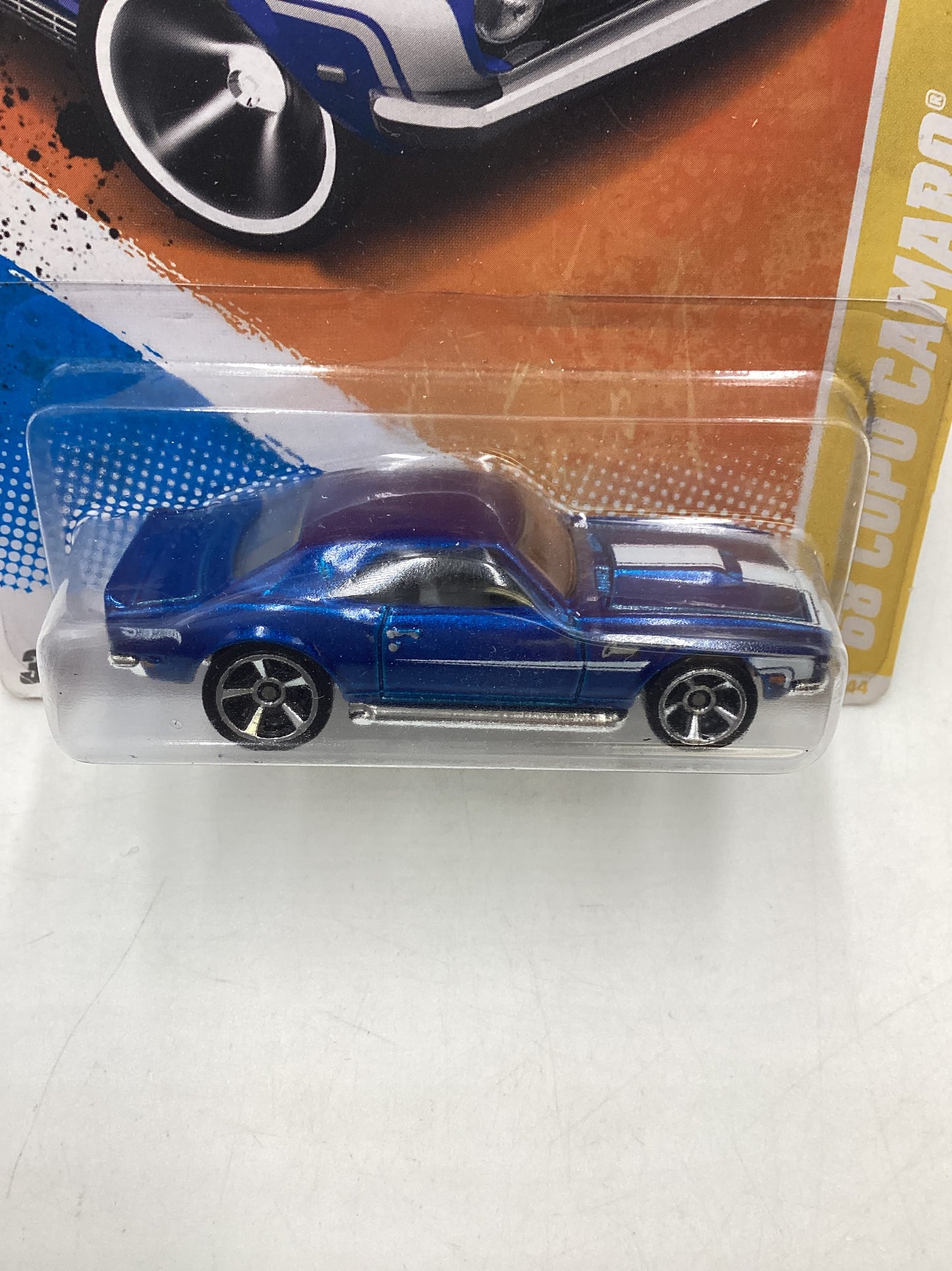 2011 Hot wheels #25 68 Copo Camaro Blue18C