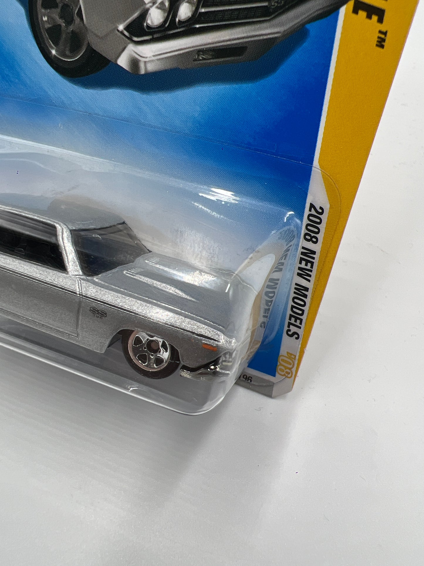 2008 Hot Wheels New Models #17 69 Chevelle Silver 5A