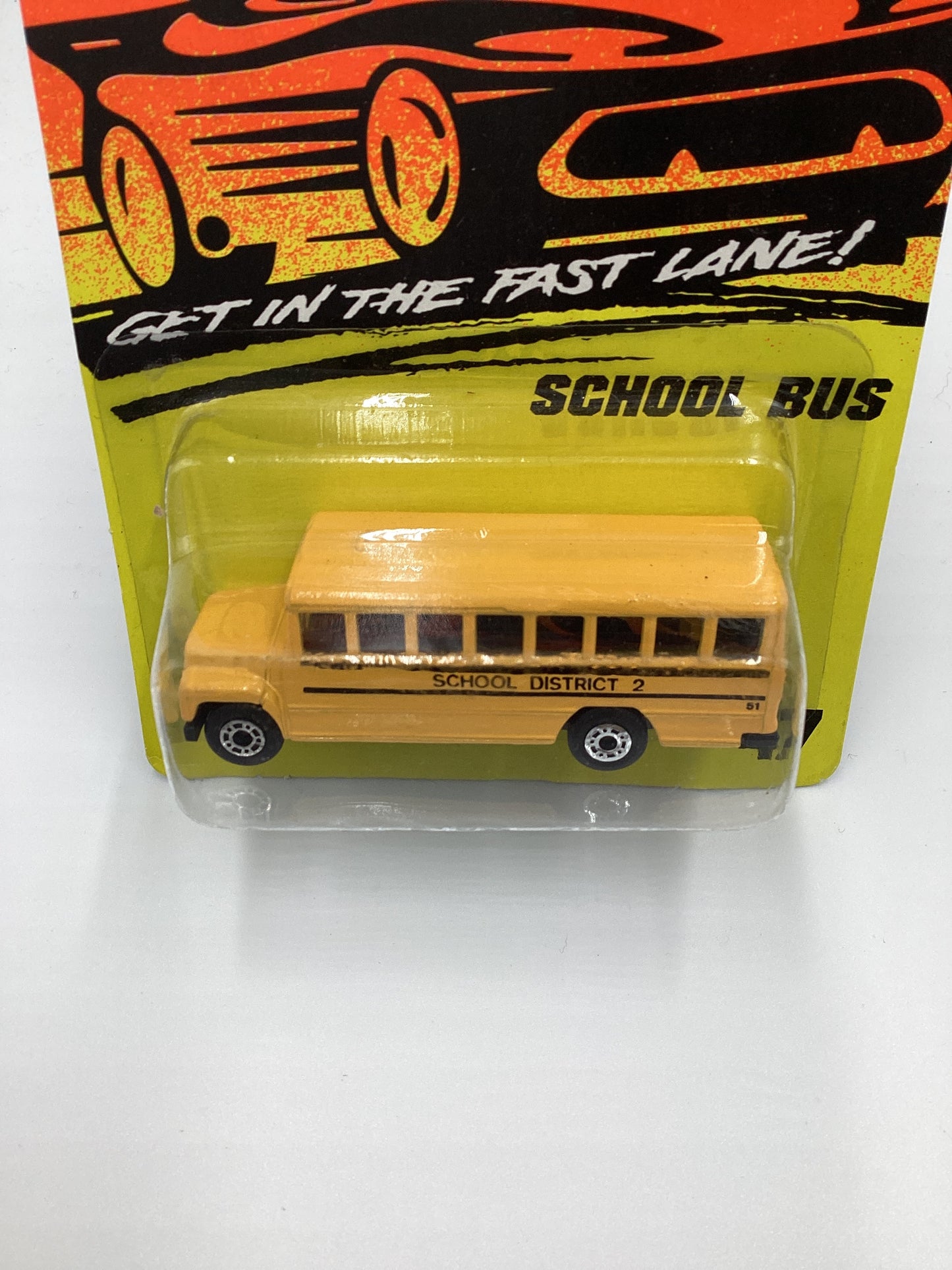 Matchbox Get In The Fast Lane #47 School Bus 209B