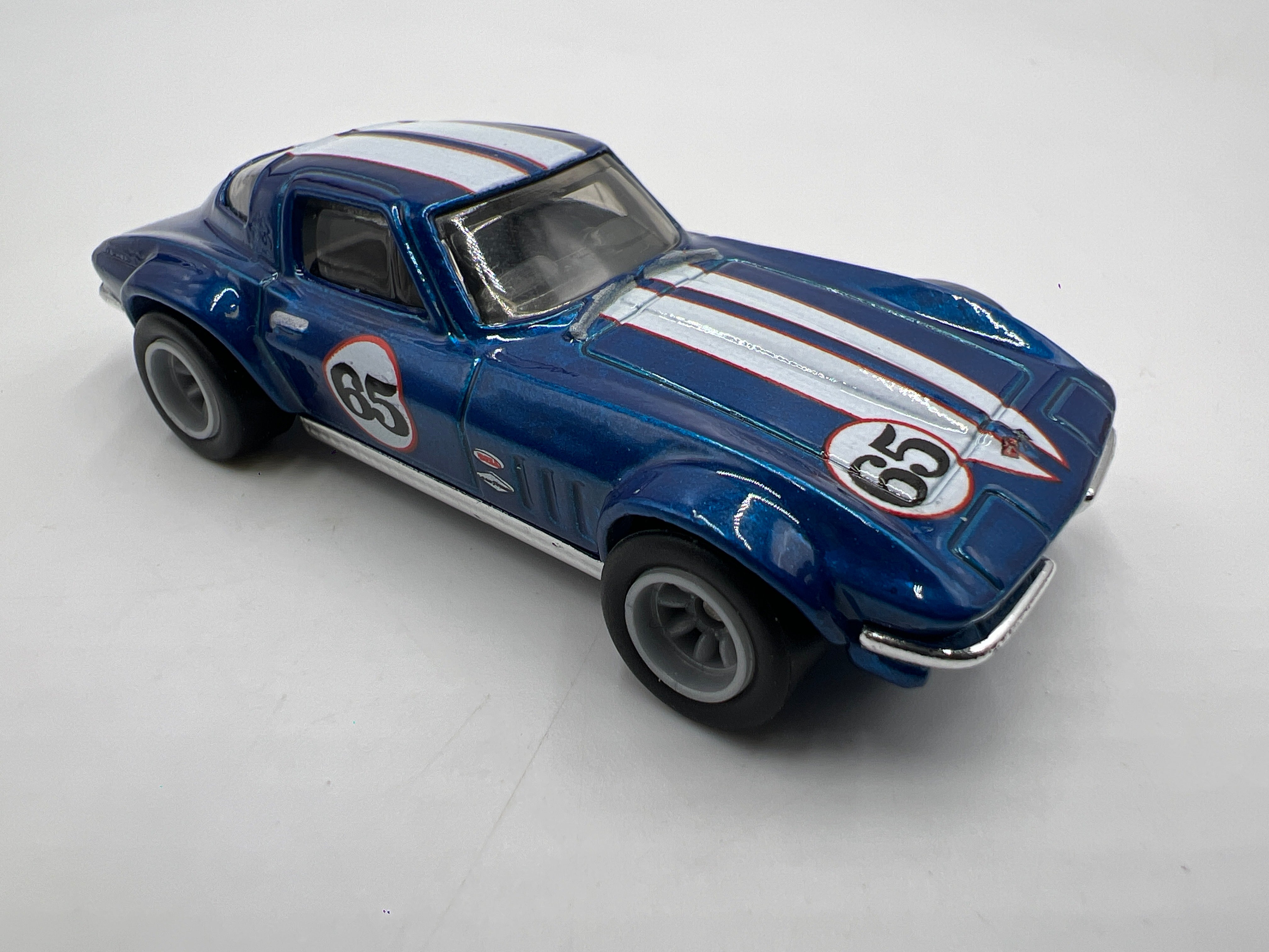 Hot Wheels Team Transport Premium Custom Corvette Stingray Blue