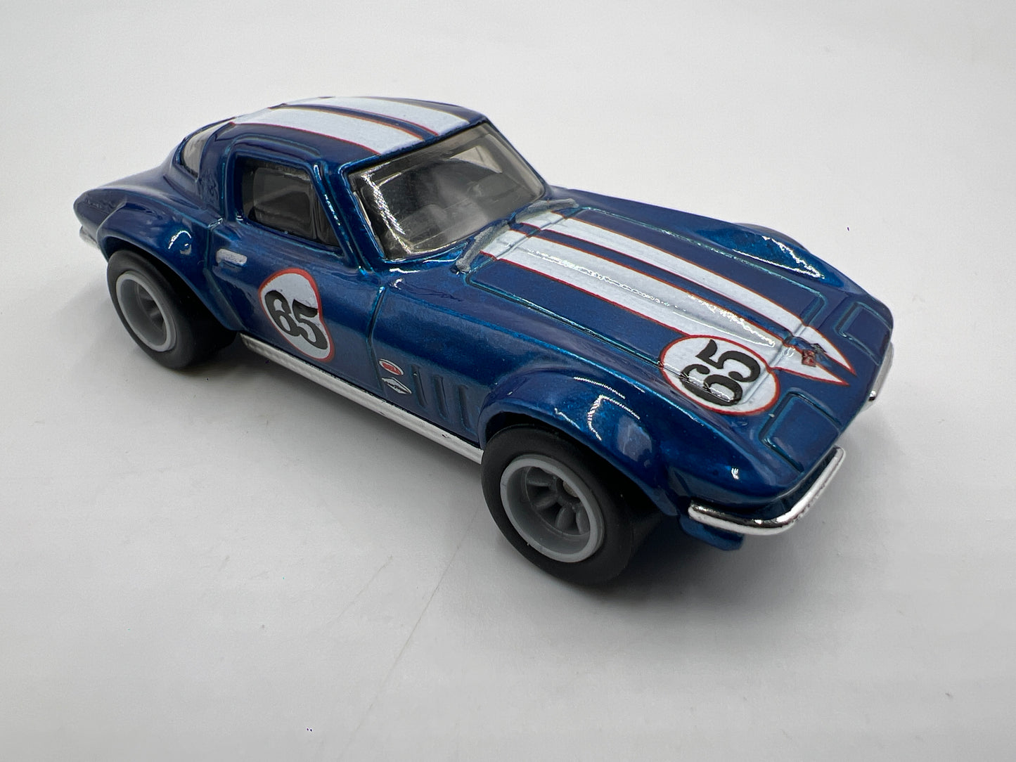 Hot Wheels Team Transport Premium Custom Corvette Stingray Blue