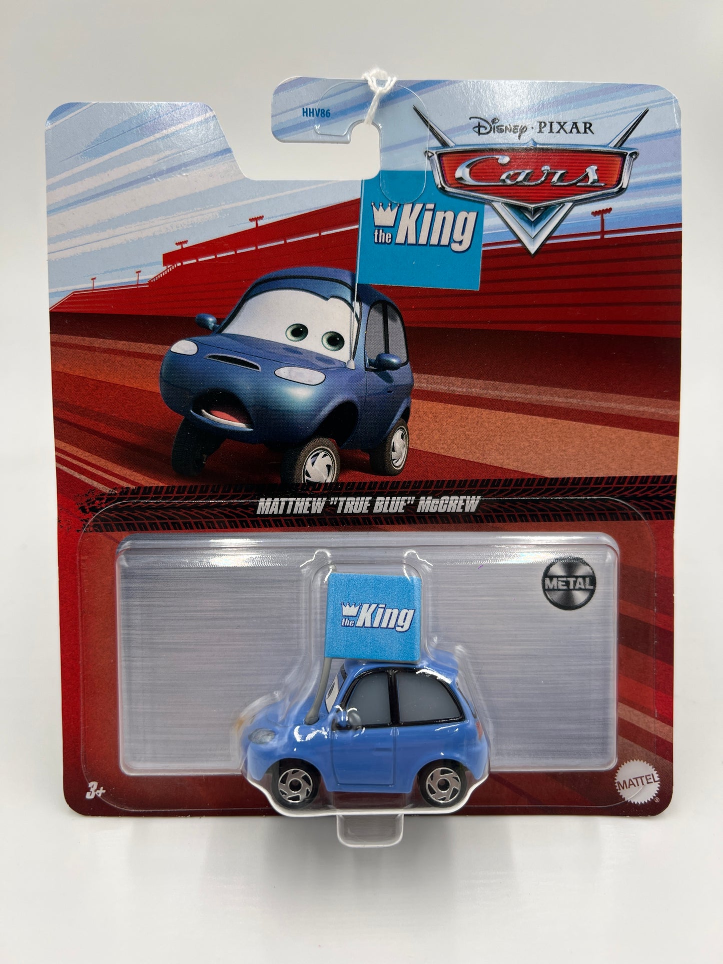 Disney Pixar Cars Matthew True Blue McCrew Blue 139C