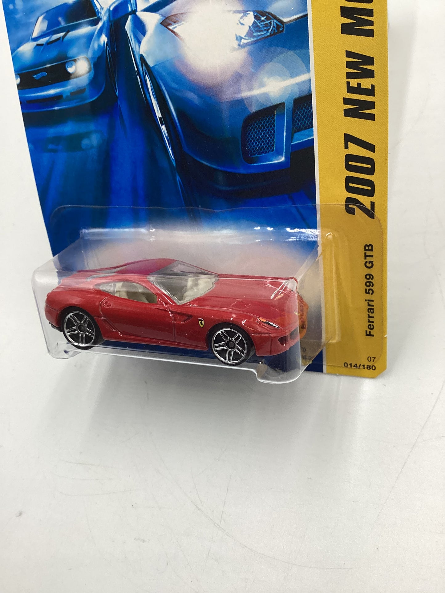 2007 Hot Wheels New Models #14 Ferrari 599 GTB Red SR