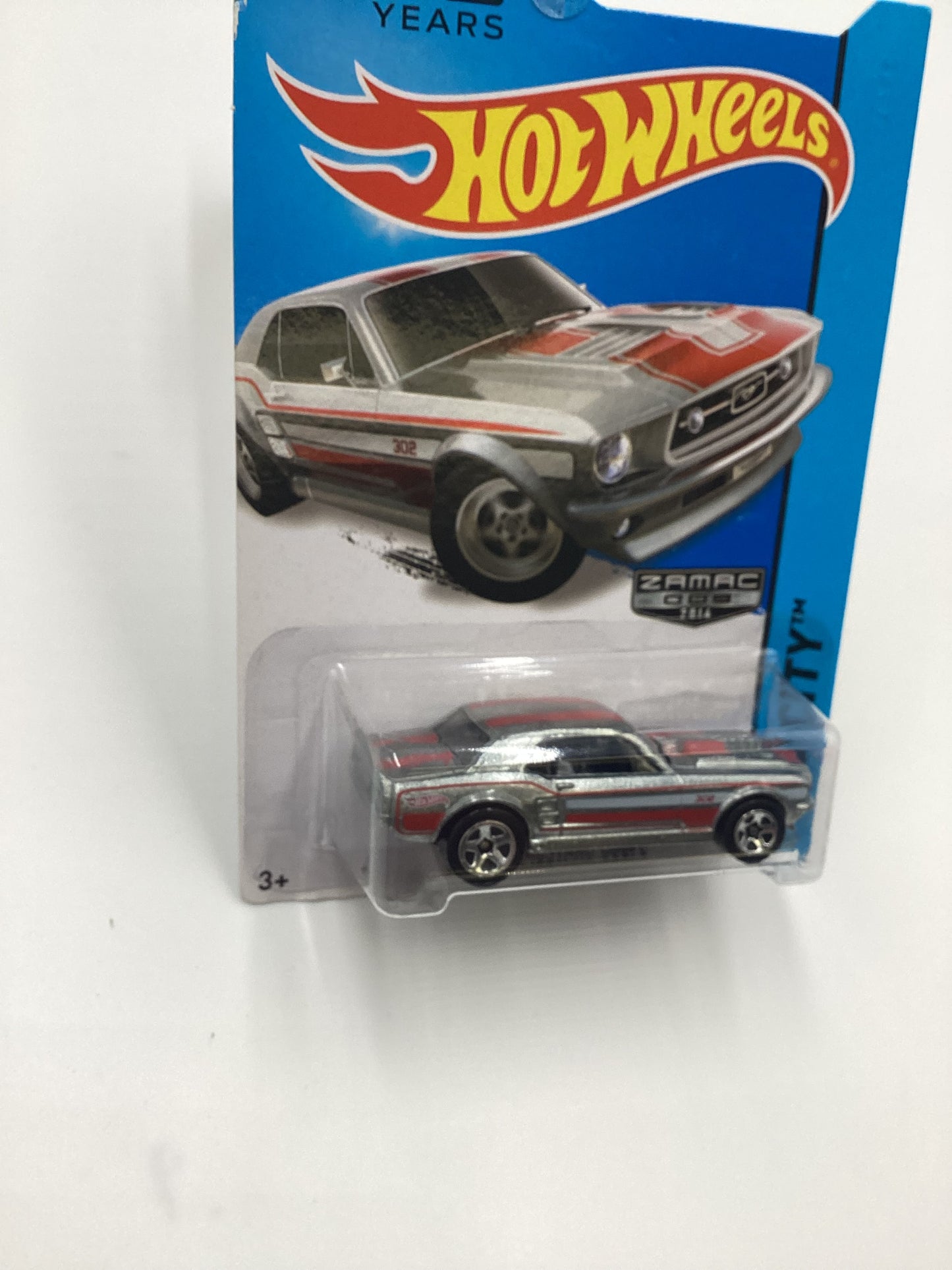 2014 Hot Wheels Zamac 009 #93 67 Ford Mustang Coupe