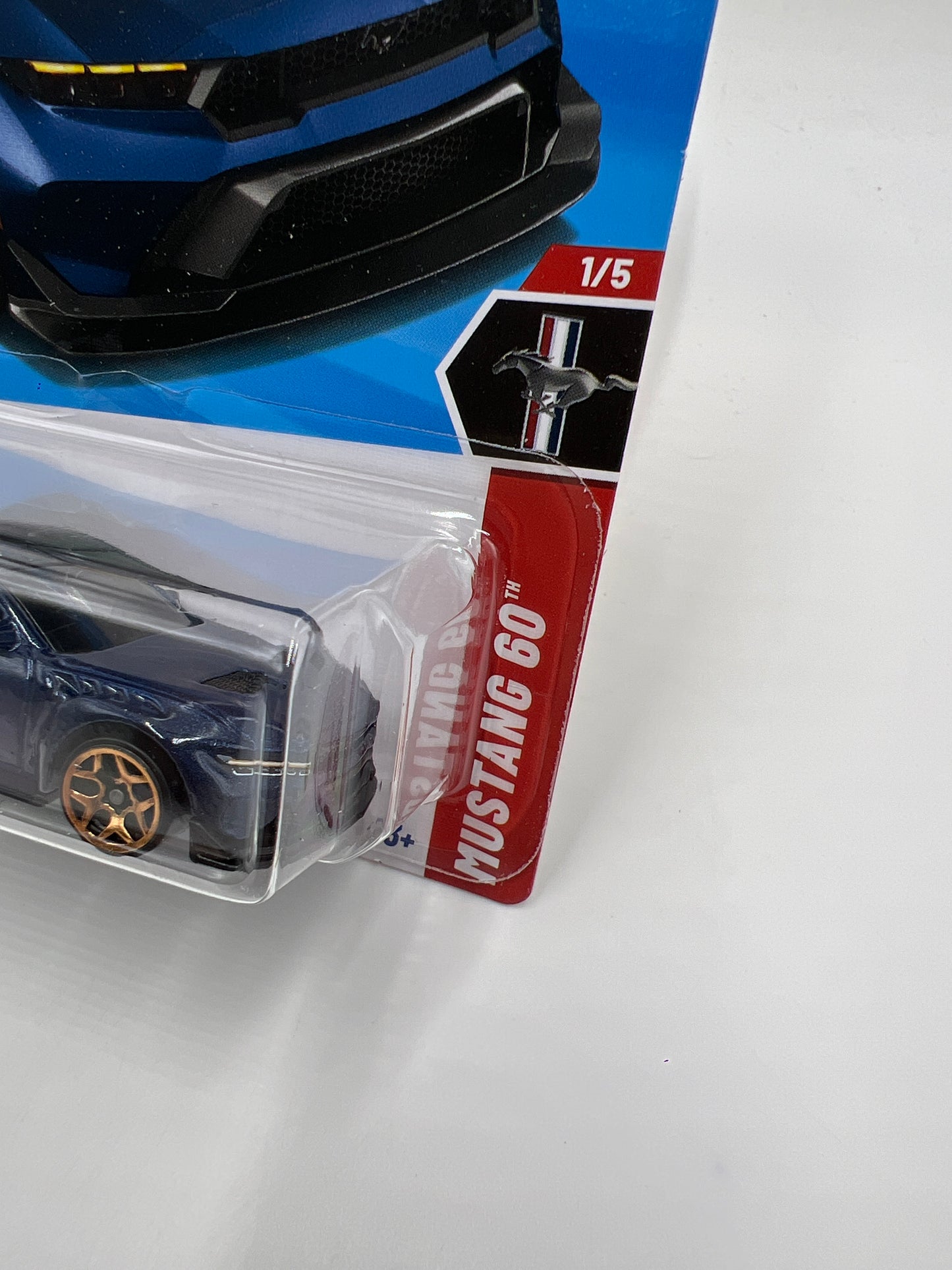 2025 Hot Wheels P Case Mustang 60th #34 Ford Mustang GTD Dark Blue 18C