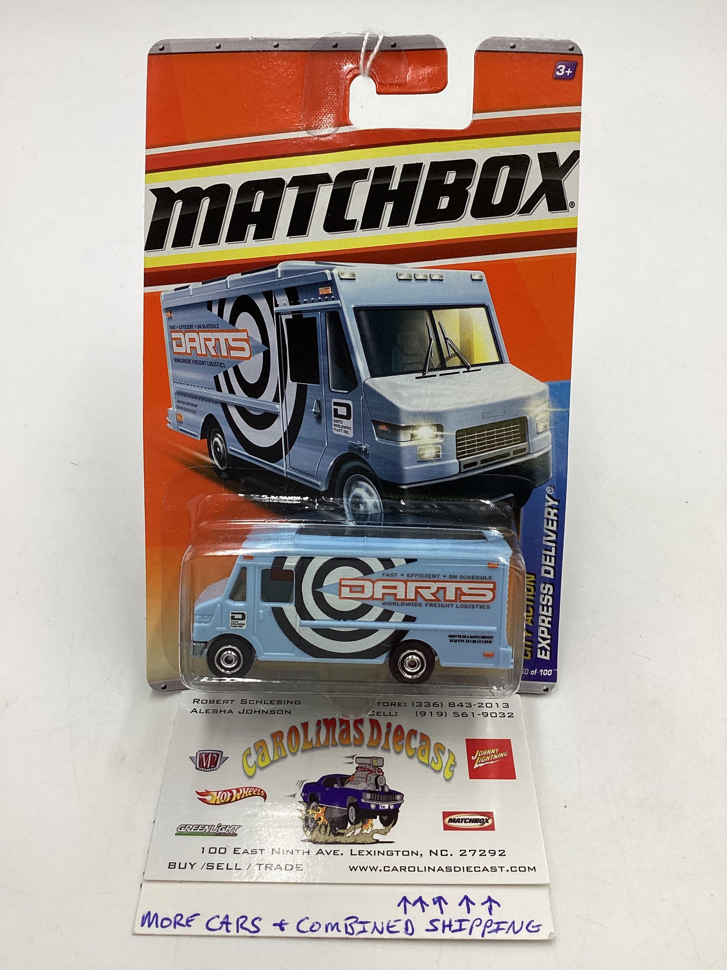 Matchbox #60 2011 City Action Express Delivery 207F