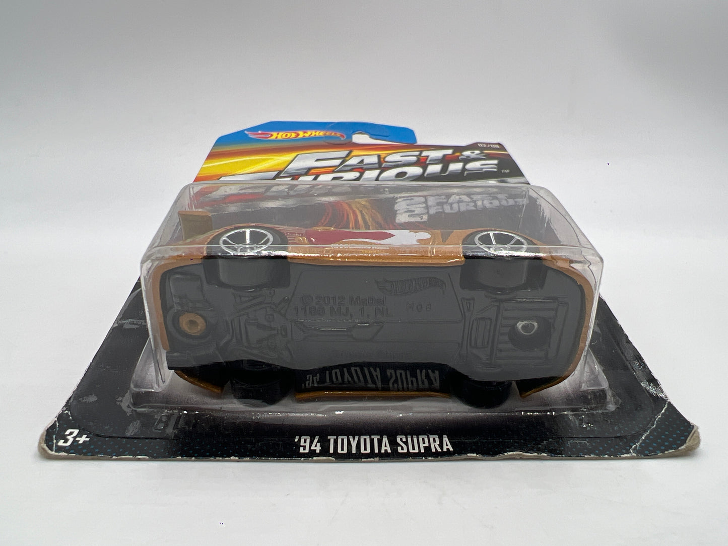 Hot Wheels Fast and Furious #2 94 Toyota Supra W/Protector