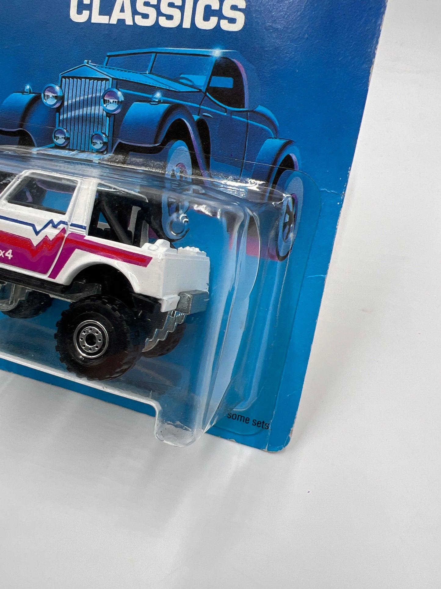 Hot Wheels Original 1988 Classics #1470 Street Roader White W/Protector