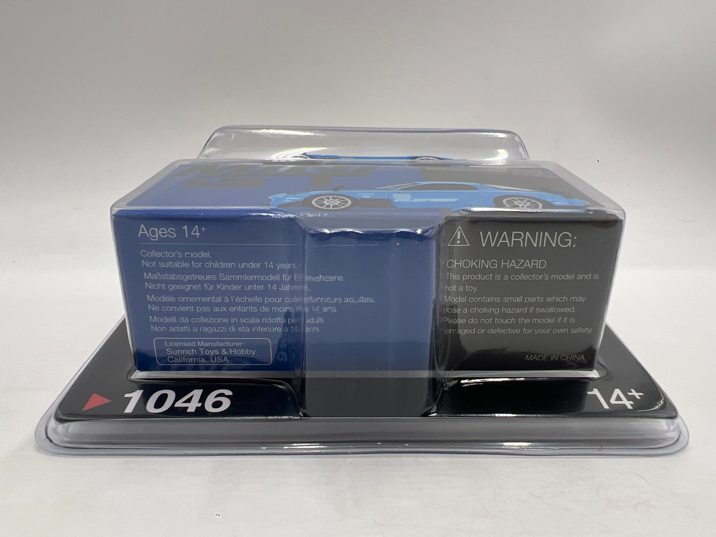 Mini GT #1046 Mazda RX-7 RE-Amemiya 20B NA 3ROTOR-7 Blue