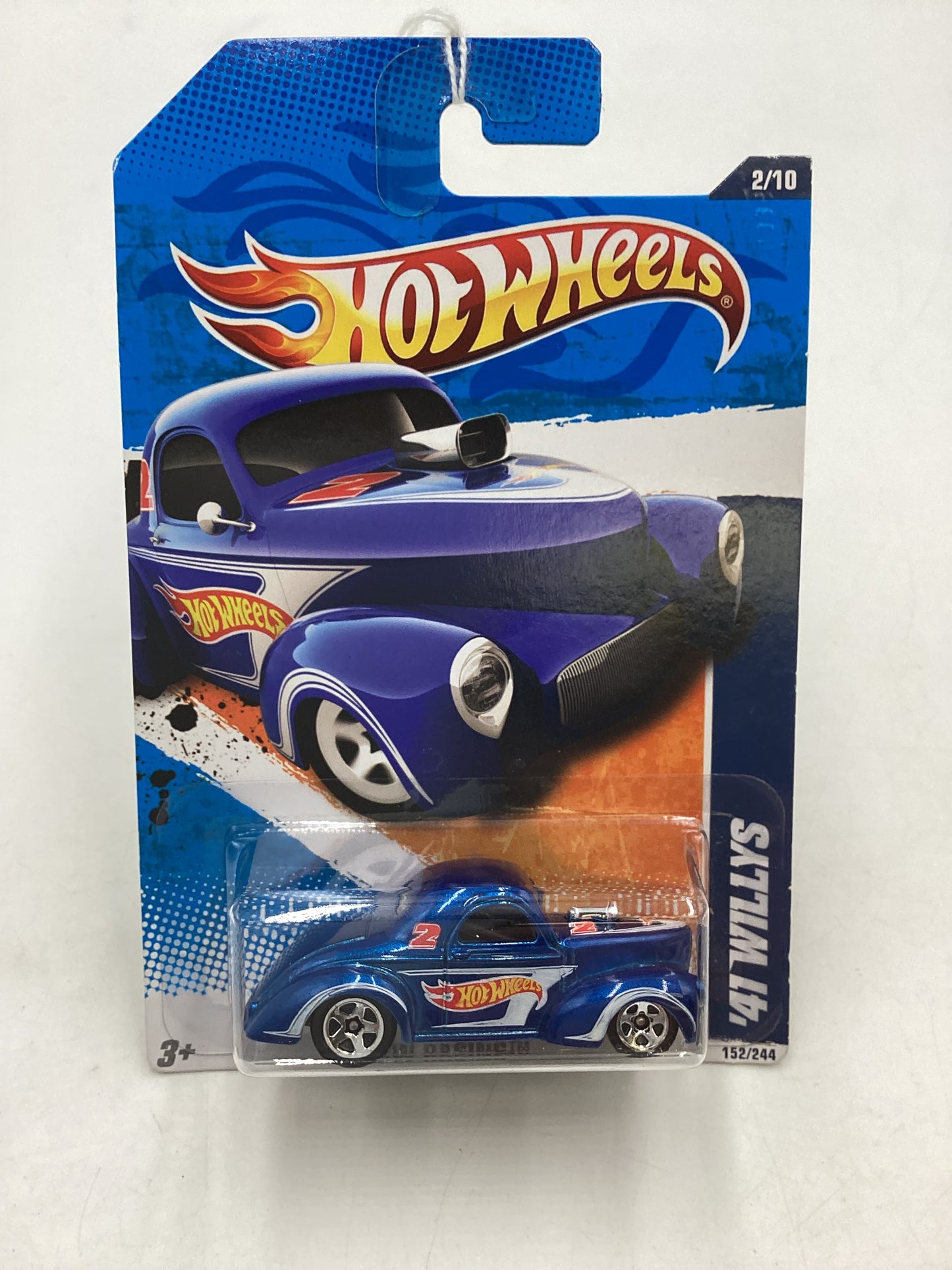 2011 Hot Wheels #152 41 Willys Blue 25A