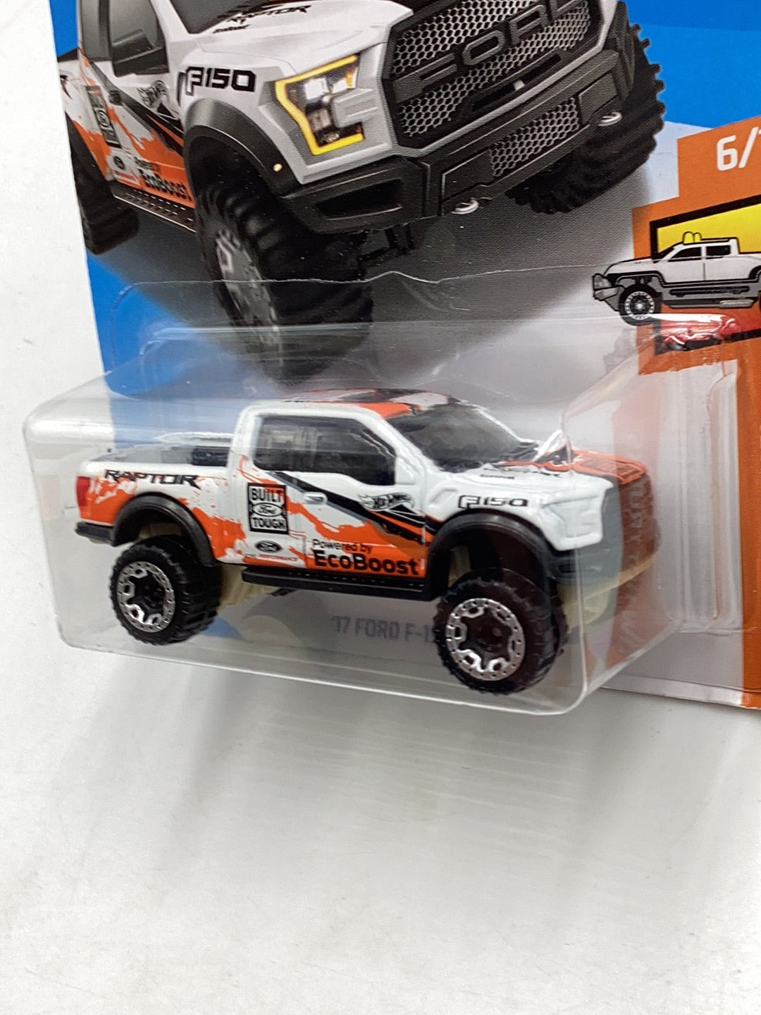 2018 Hot Wheels #57 17 Ford F-150 Raptor 24A